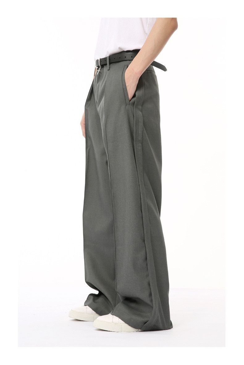 Japanese Brand Male Suit Pants New High Three Dimensional Size US 33 - 3 Thumbnail