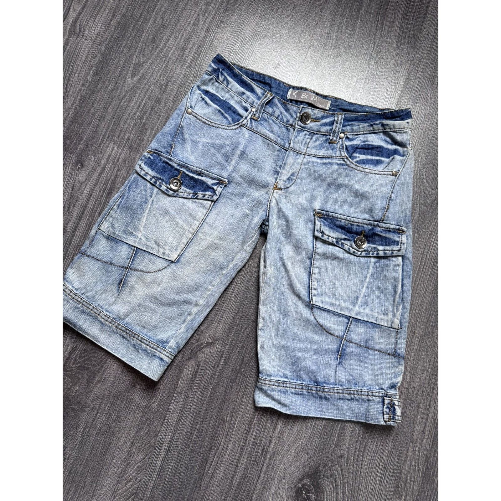 Japanese Brand × Vintage Y2K Vintage Japanese Kosmo Lupo Avantgarde Shorts Size US 30 / EU 46 - 3 Thumbnail