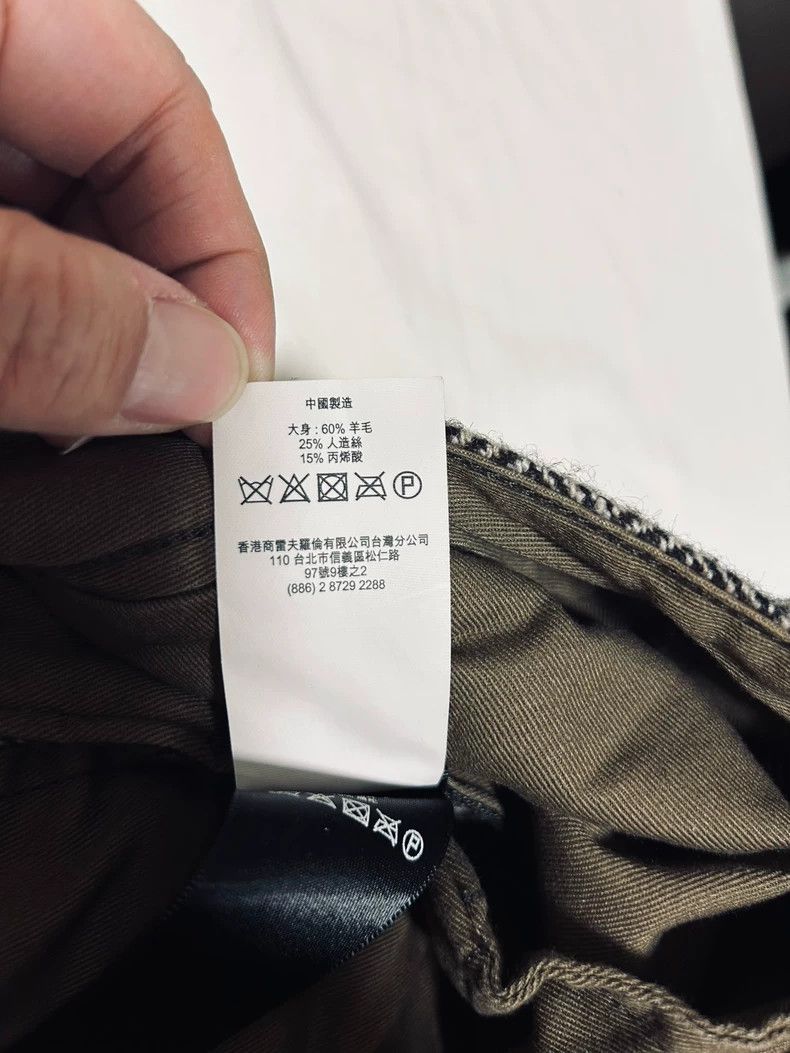 RRL Ralph Lauren RRL Ralph Lauren Retro herringbone wool casual pants Size US 30 / EU 46 - 7 Thumbnail