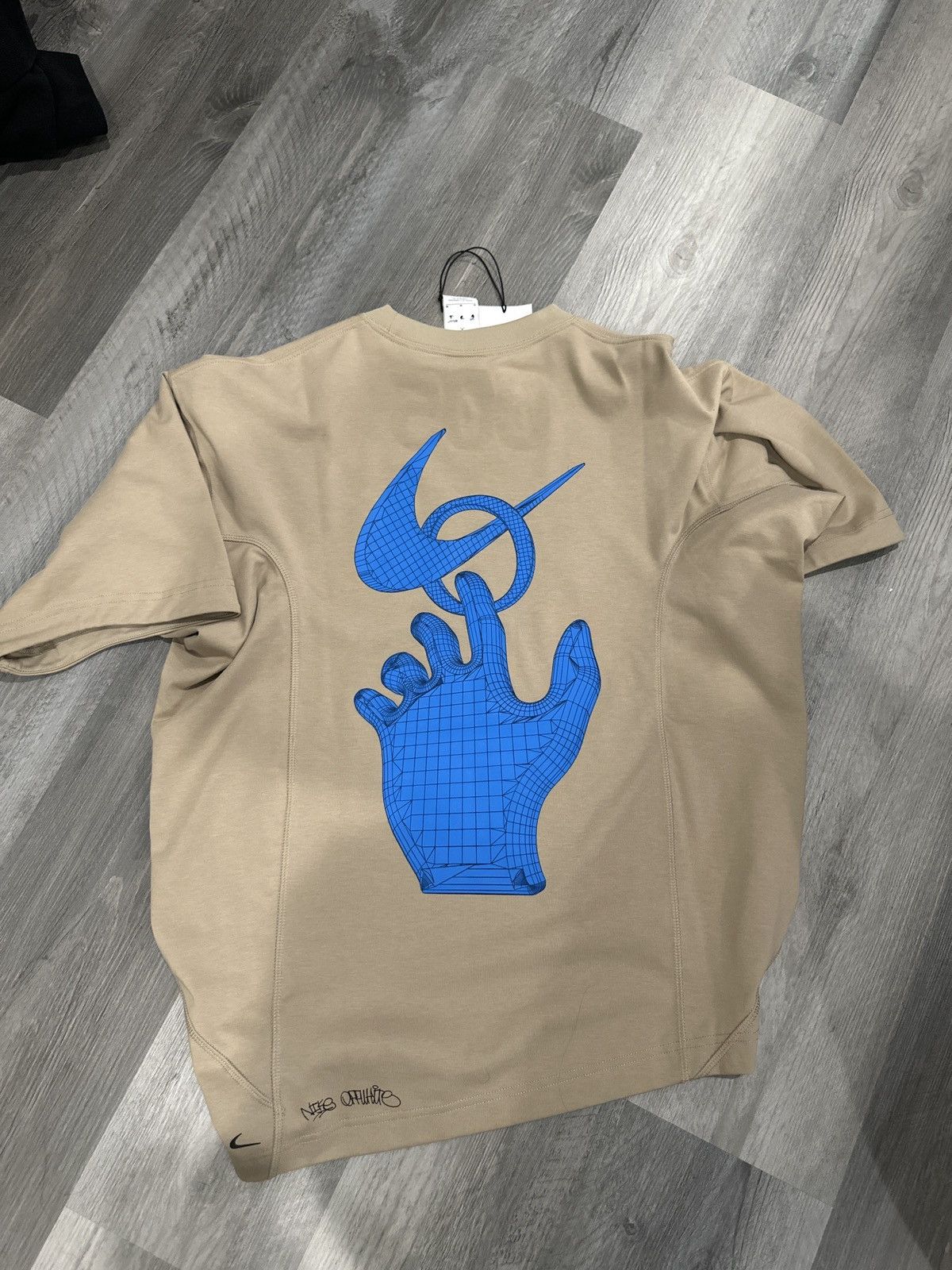 Nike × Off-White Nike X Off-White tee Size US M / EU 48-50 / 2 - 2 Thumbnail