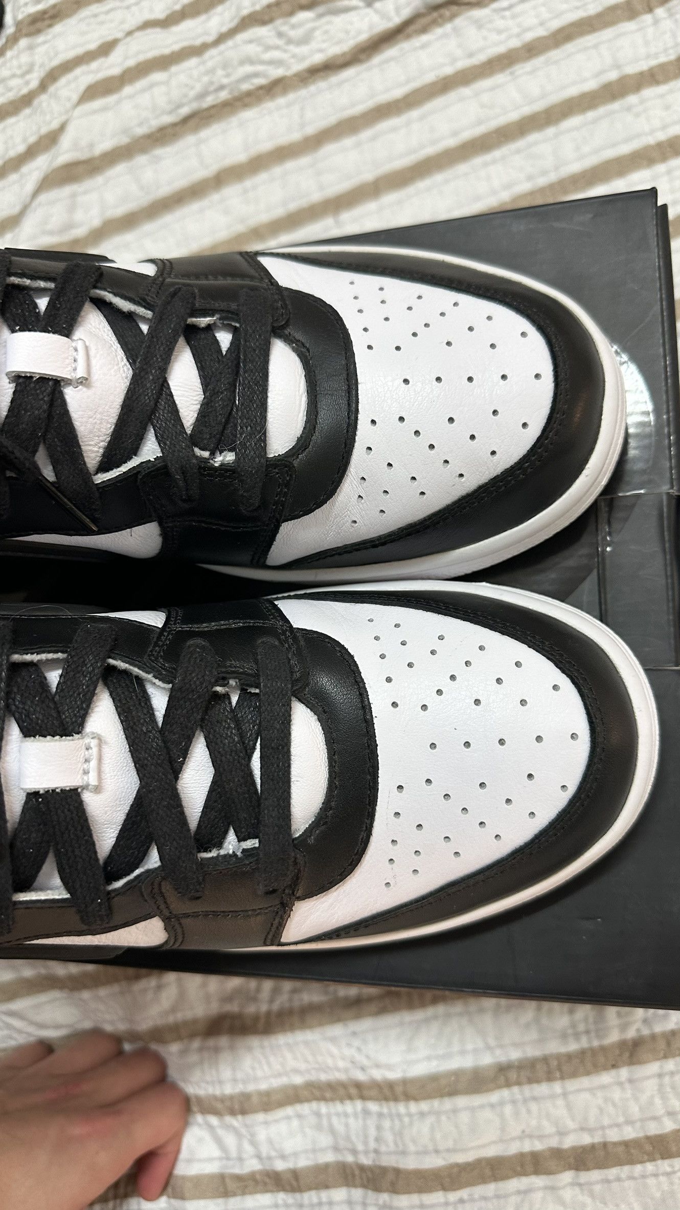 Ambush Design × Nike Dunk High x AMBUSH Black Size US 9.5 / EU 42-43 - 3 Thumbnail