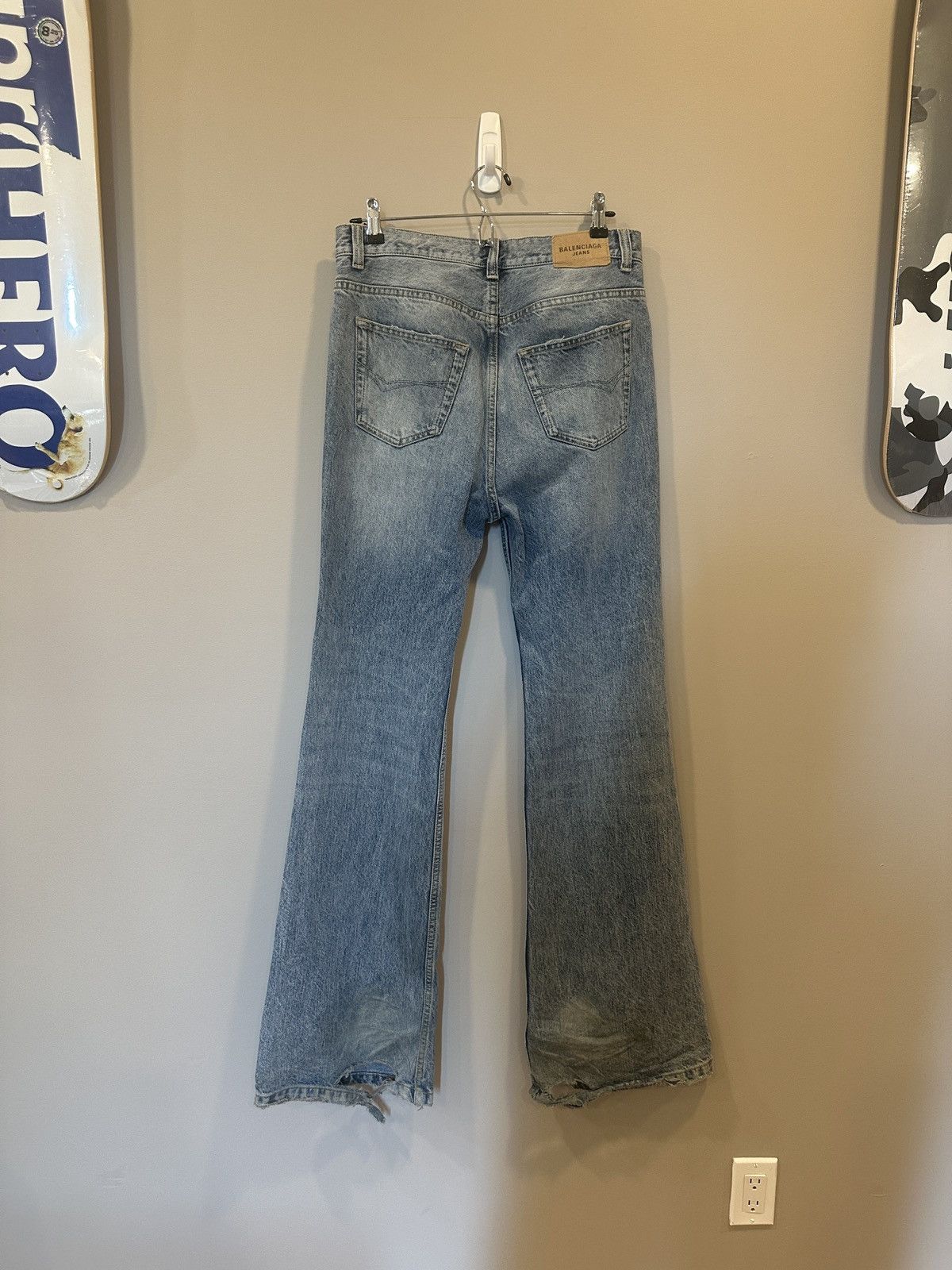 Balenciaga Balenciaga Lost Tape Denim Jeans Size US 30 / EU 46 - 2 Thumbnail