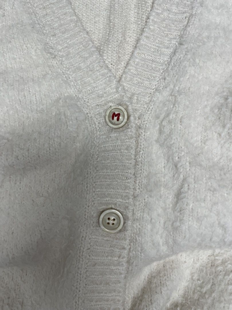 Maison Margiela MAISON MARGIELA Womens Oversized Piled Cardigan Size M / US 6-8 / IT 42-44 - 7 Thumbnail