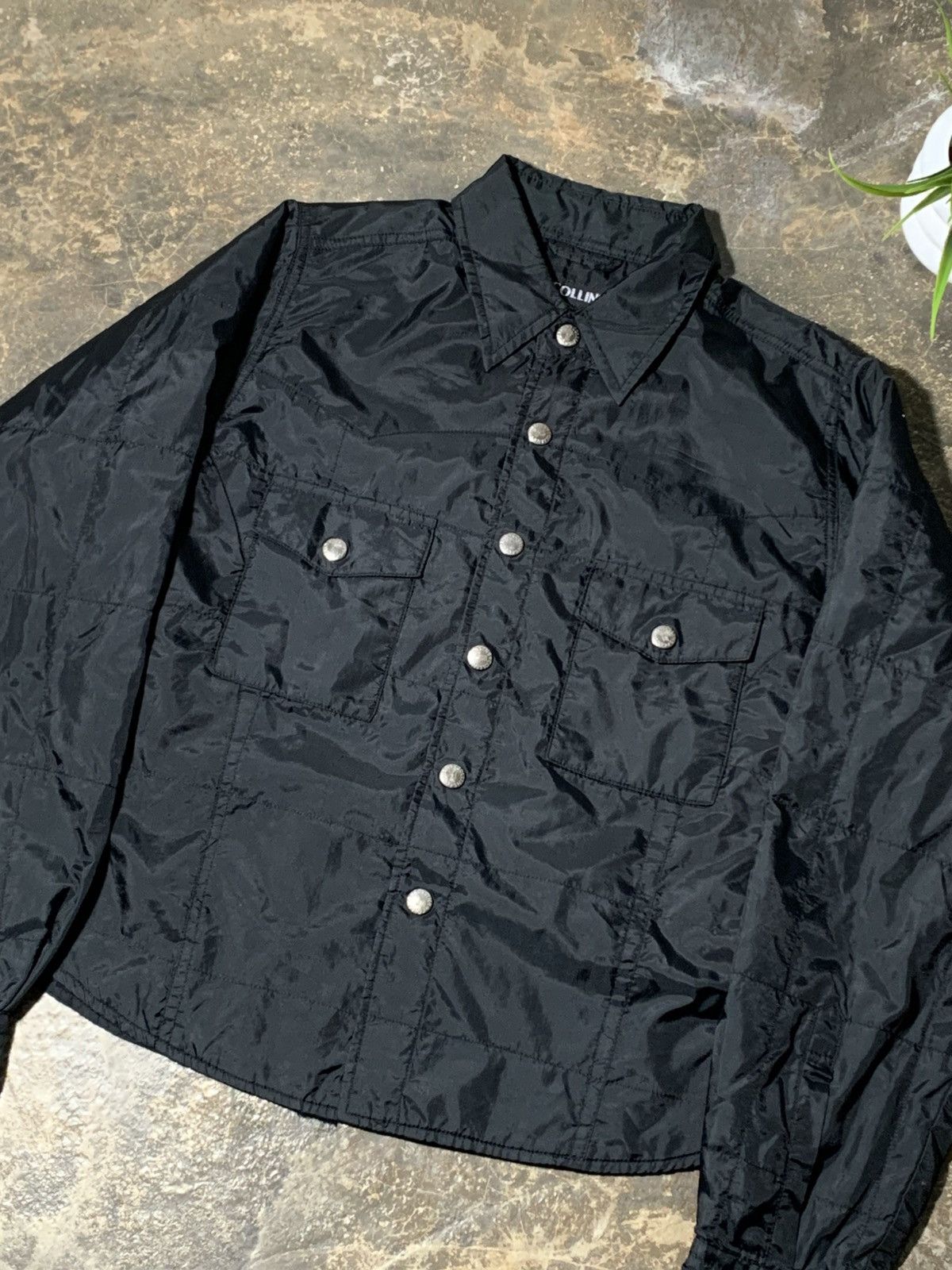 If Six Was Nine 🔥 Y2K Collins Western Down Jacket Size M / US 6-8 / IT 42-44 - 2 Thumbnail