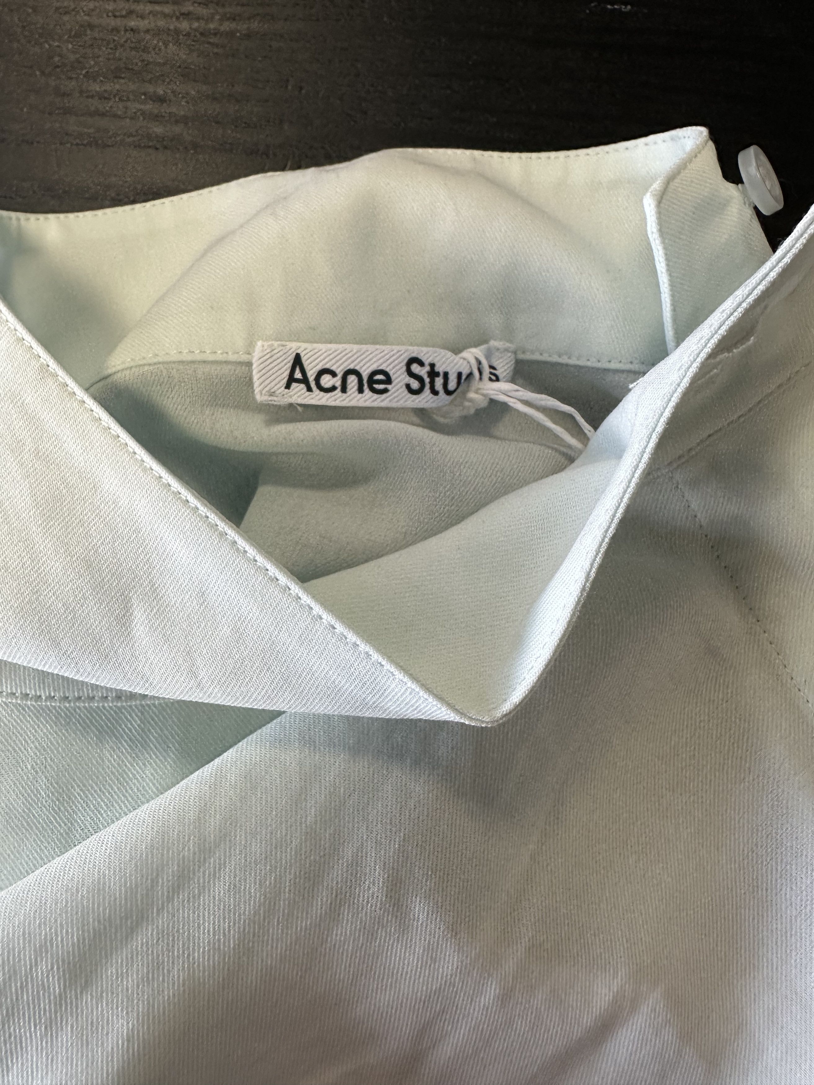 Acne Studios ACNE STUDIOS BUTTONED SHIRT MINT Size S / US 4 / IT 40 - 2 Thumbnail