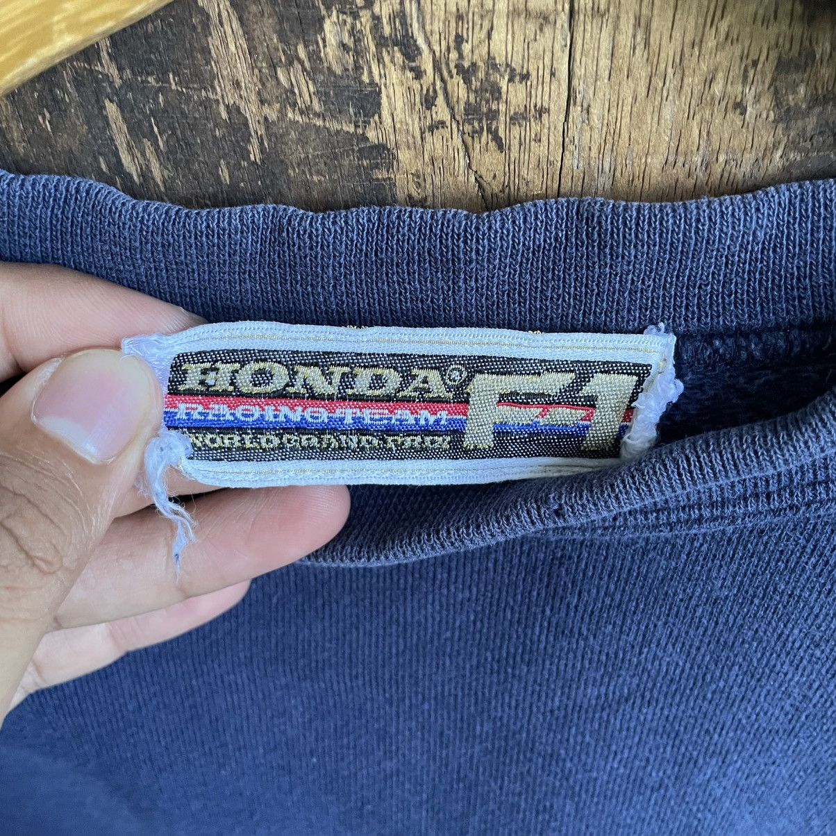 Honda × Vintage Vintage Distressed Honda F1 Racing Team Sweatshirt Size US S / EU 44-46 / 1 - 5 Thumbnail