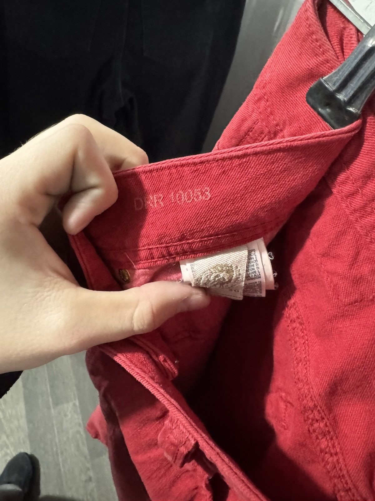 Diesel red jeans Size US 30 / EU 46 - 4 Thumbnail
