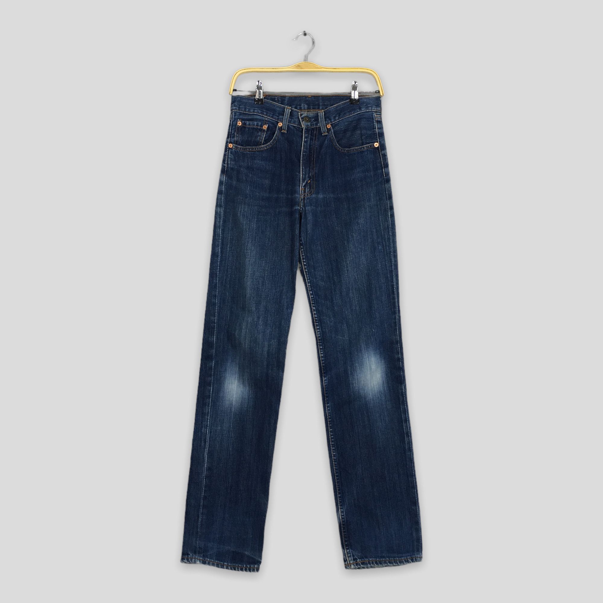 Vintage Size 28x34 Vintage Levi's 502 Indigo Blue Light Wash Jeans ...