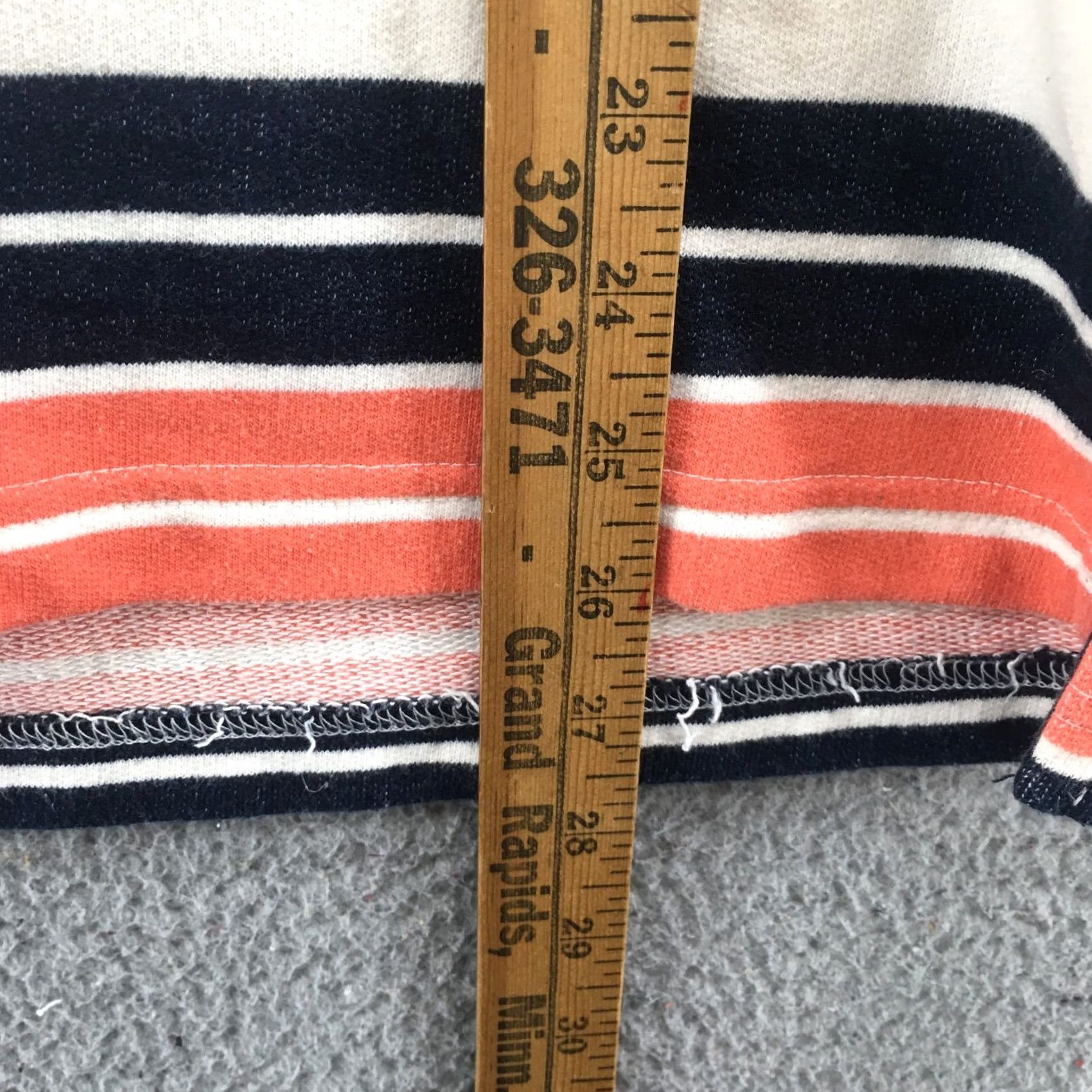 Tommy Hilfiger Tommy Hilfiger Pullover Sweater Womens XS Multicolor Cotton Blend Striped Casual Size XS / US 0-2 / IT 36-38 - 7 Thumbnail