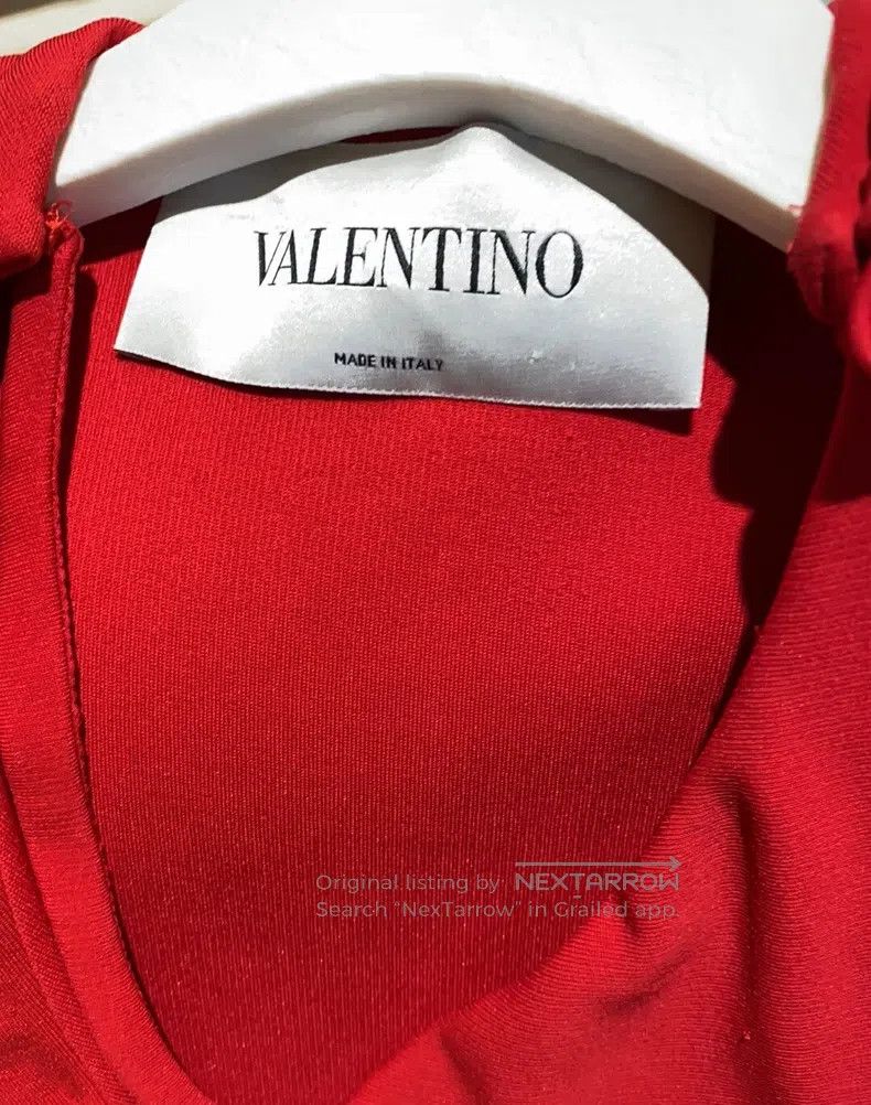 Valentino Valentino Classic slim red dress Size S / US 4 / IT 40 - 5 Thumbnail