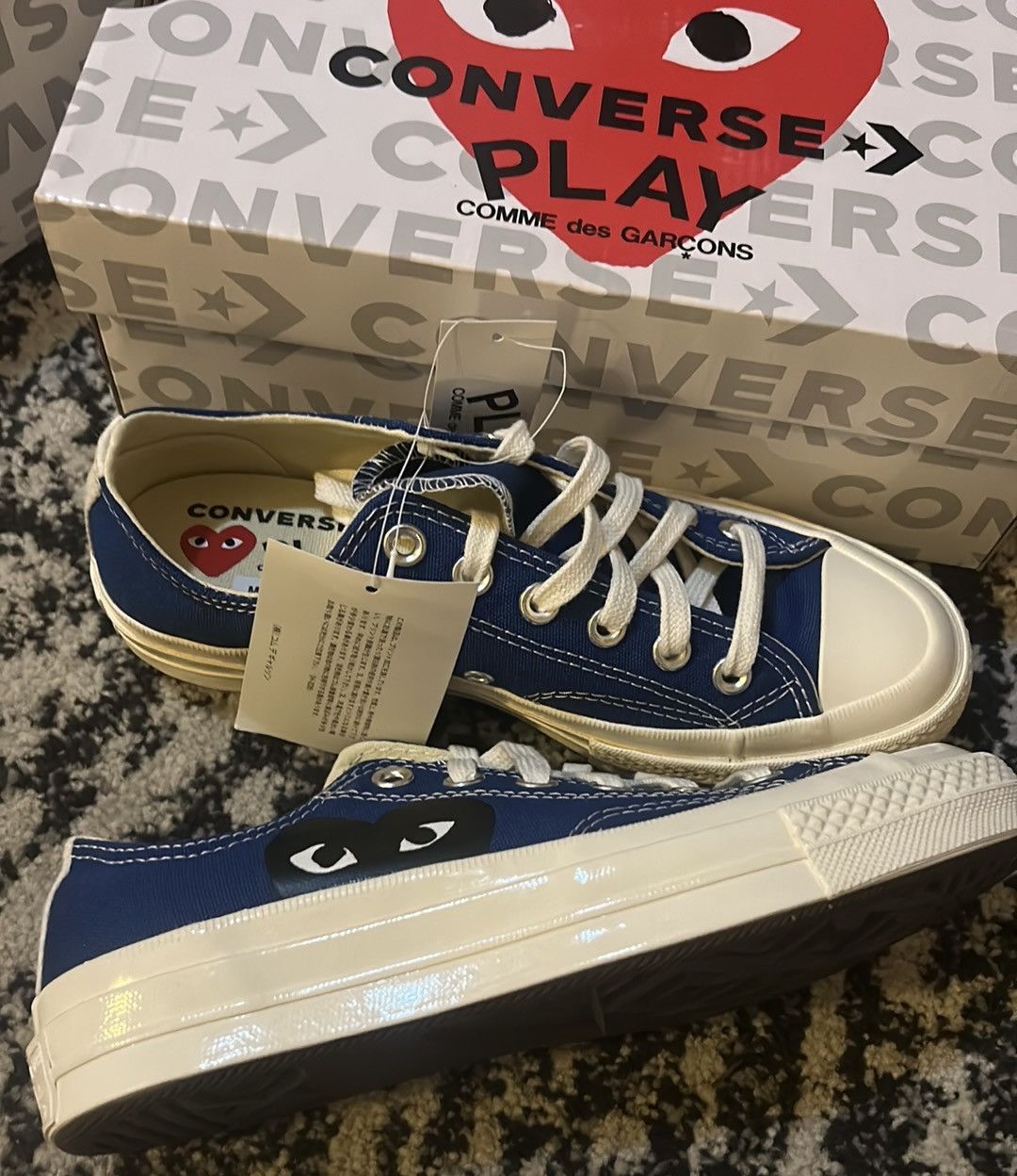 Comme des Garcons PLAY COMME des GARÇONS PLAY Converse Edition Chuck 70 Sneakers Size US 7 / IT 37 - 4 Thumbnail
