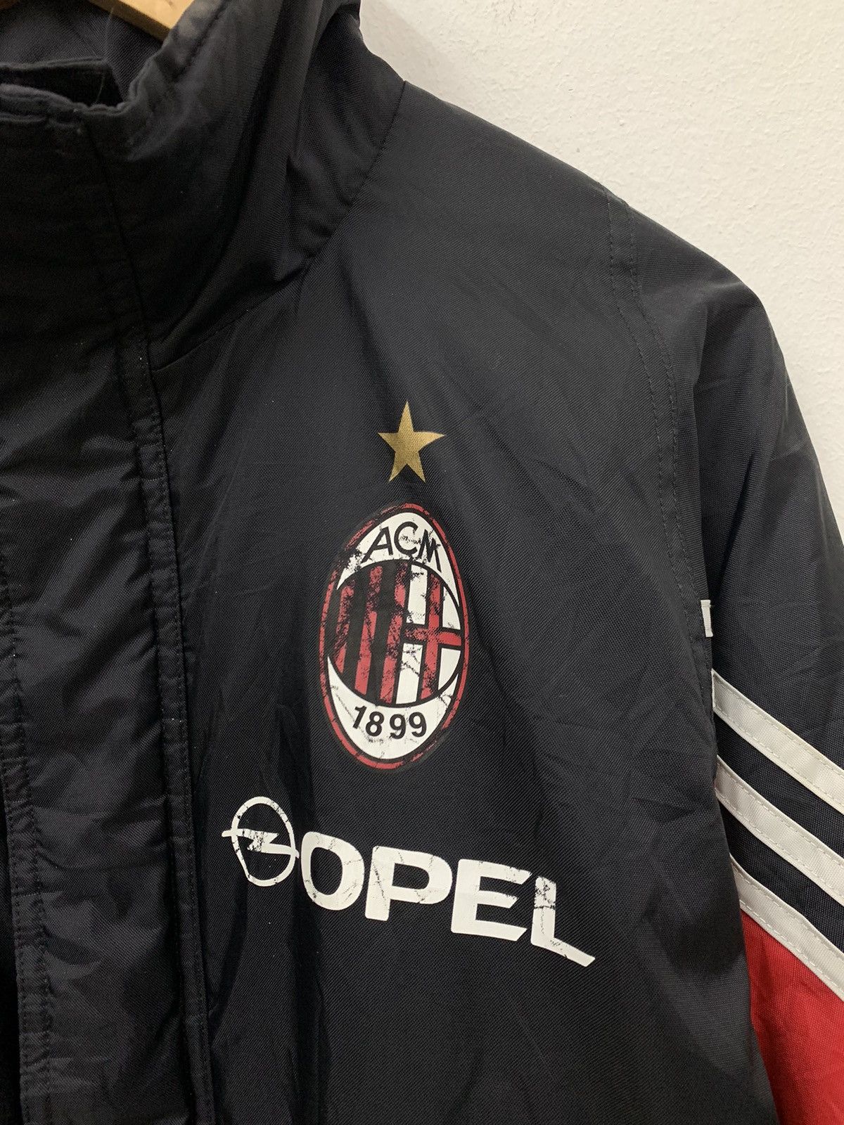 Adidas × Vintage Vintage AC Milan Long Jacket Size US L / EU 52-54 / 3 - 6 Thumbnail