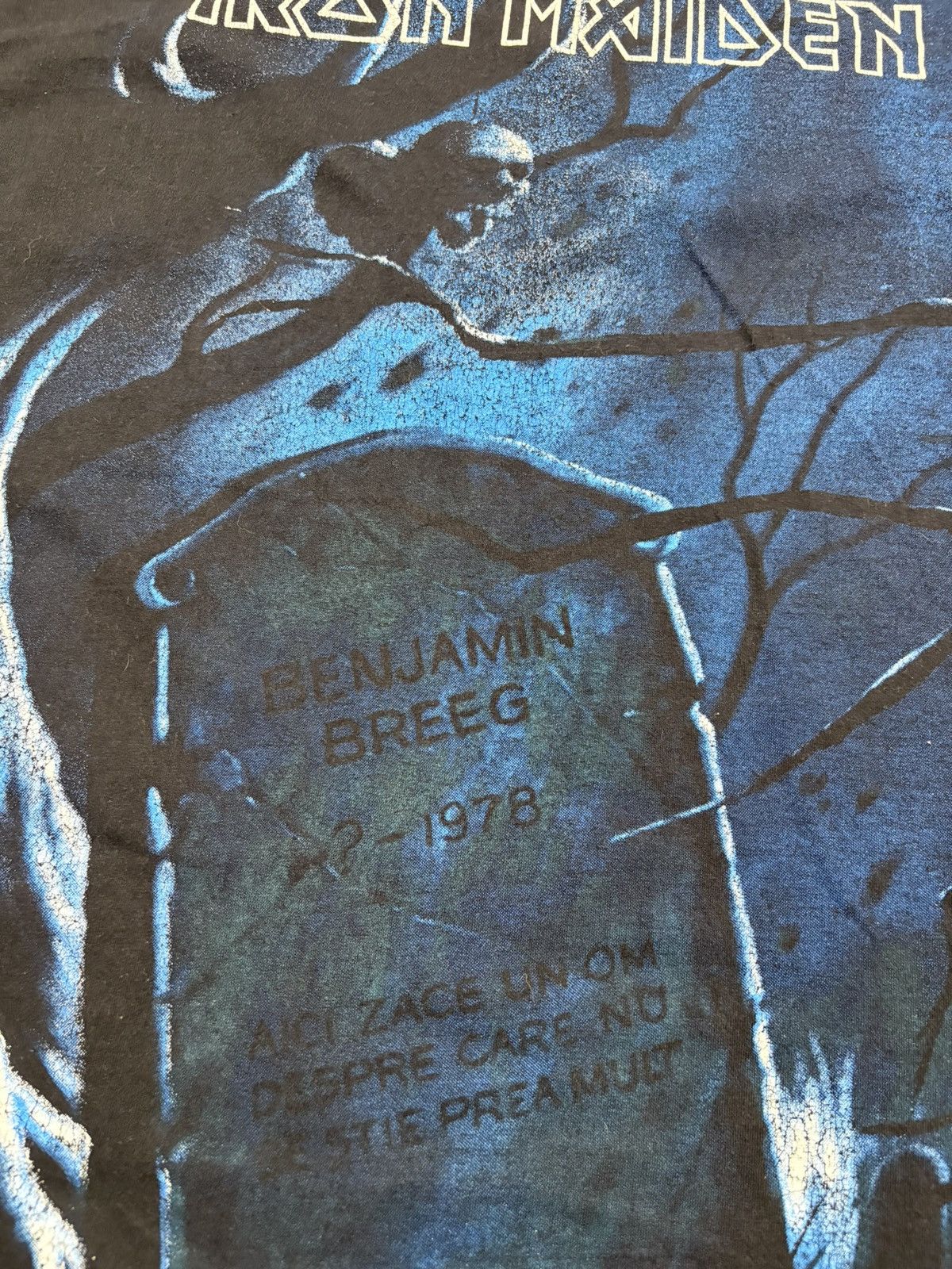 Band Tees Iron Maiden 2007 Benjamin Breeg All Over Print Tee XXL Band Size US XXL / EU 58 / 5 - 20 Thumbnail
