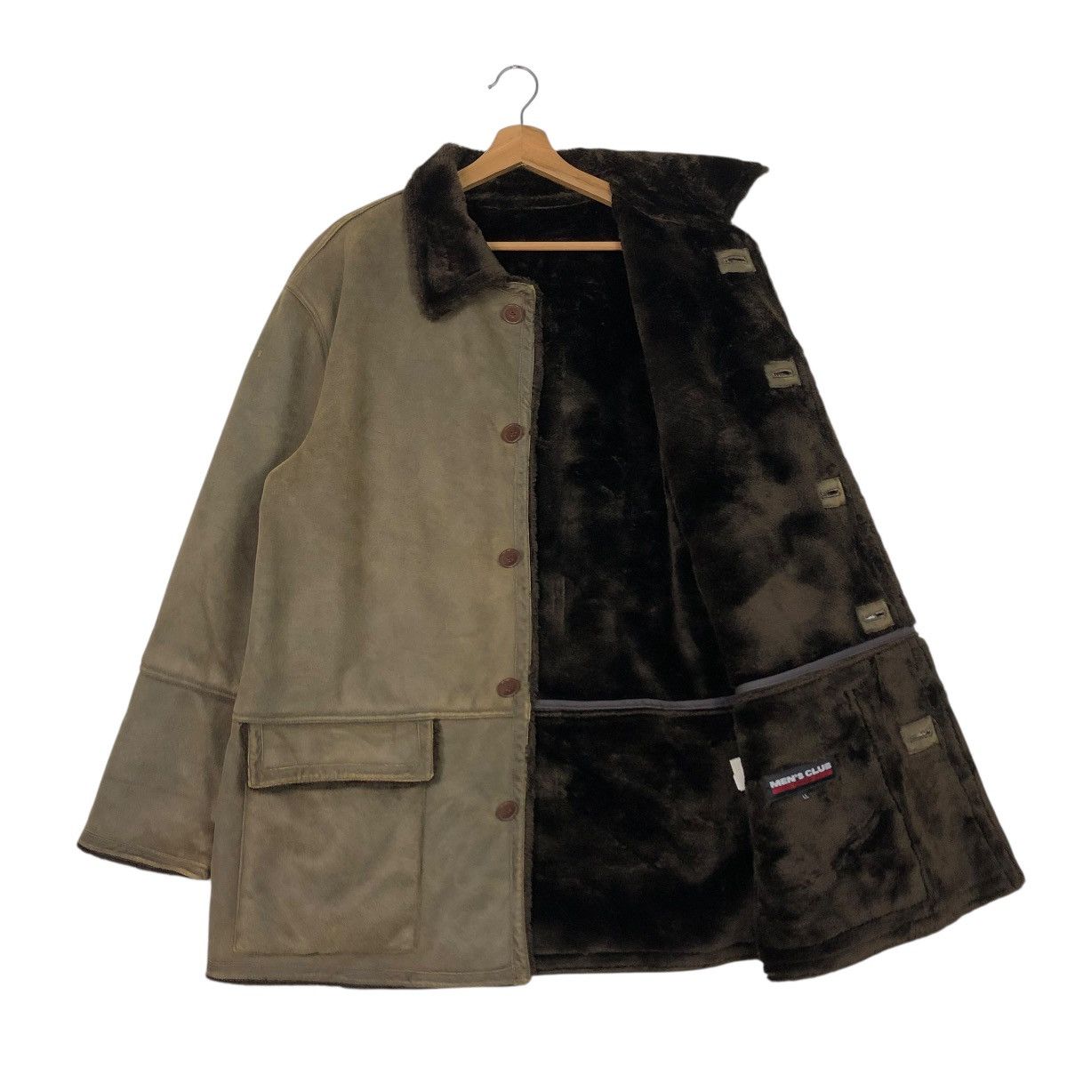 Japanese Brand 🔥VINTAGE GENUINE LEATHER JACKET MEN’S CLUB ISSEY MIYAKE Size US L / EU 52-54 / 3 - 13 Thumbnail