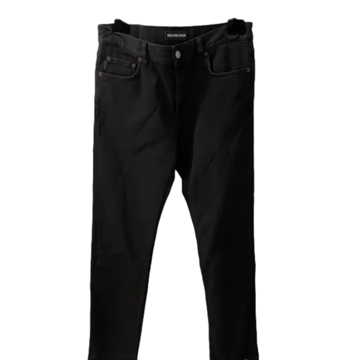 Balenciaga Balenciaga Balenciaga Casual Plain Black Trousers -2507 Size US 30 / EU 46 - 1 Thumbnail