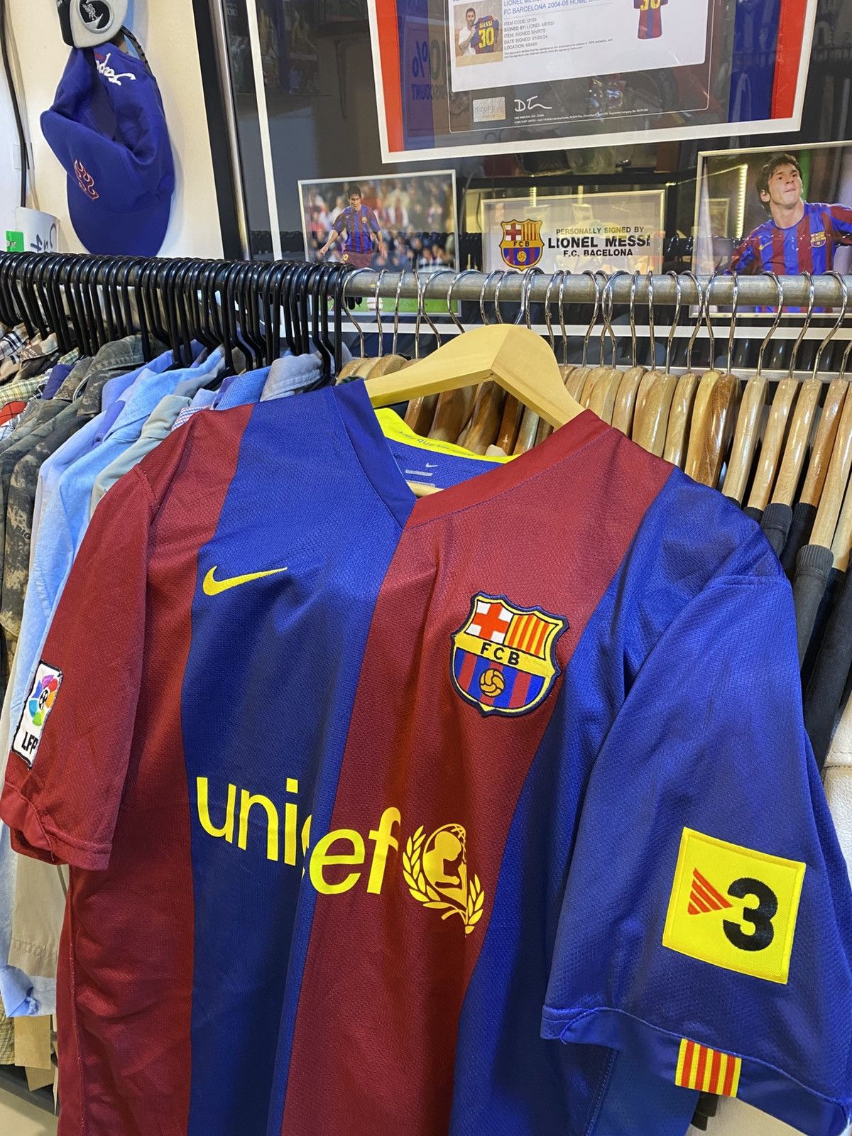 Nike Vintage Y2K FC Barcelona Home Kit MESSI 19 Size US XL / EU 56 / 4 - 2 Thumbnail