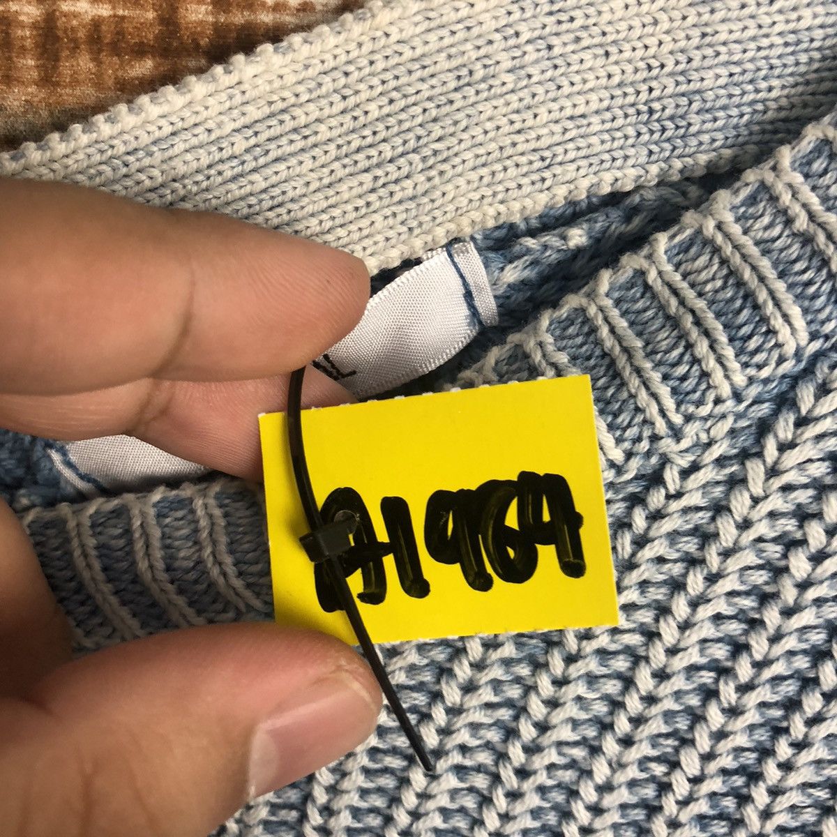 Homespun Knitwear × Japanese Brand Joky Gal Blue faded Knitwear #A1984 Size M / US 6-8 / IT 42-44 - 10 Thumbnail