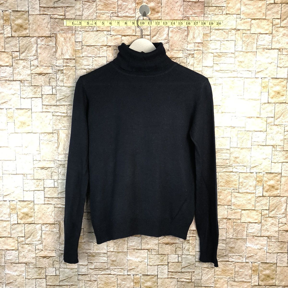 Homespun Knitwear Ralph Lauren Darkblue Turtle Knitwear #A853 Size M / US 6-8 / IT 42-44 - 1 Thumbnail