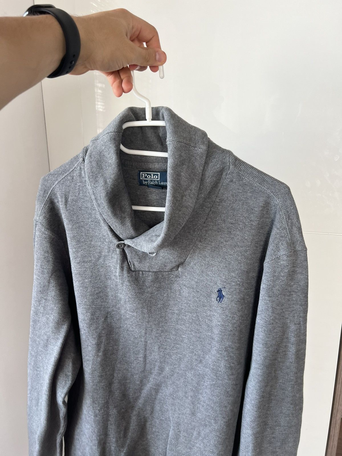 Vintage ‼️VINTAGE POLO RALPH LAUREN Knited HIGH NECK Oldmoney Sweater Size US L / EU 52-54 / 3 - 1 Thumbnail