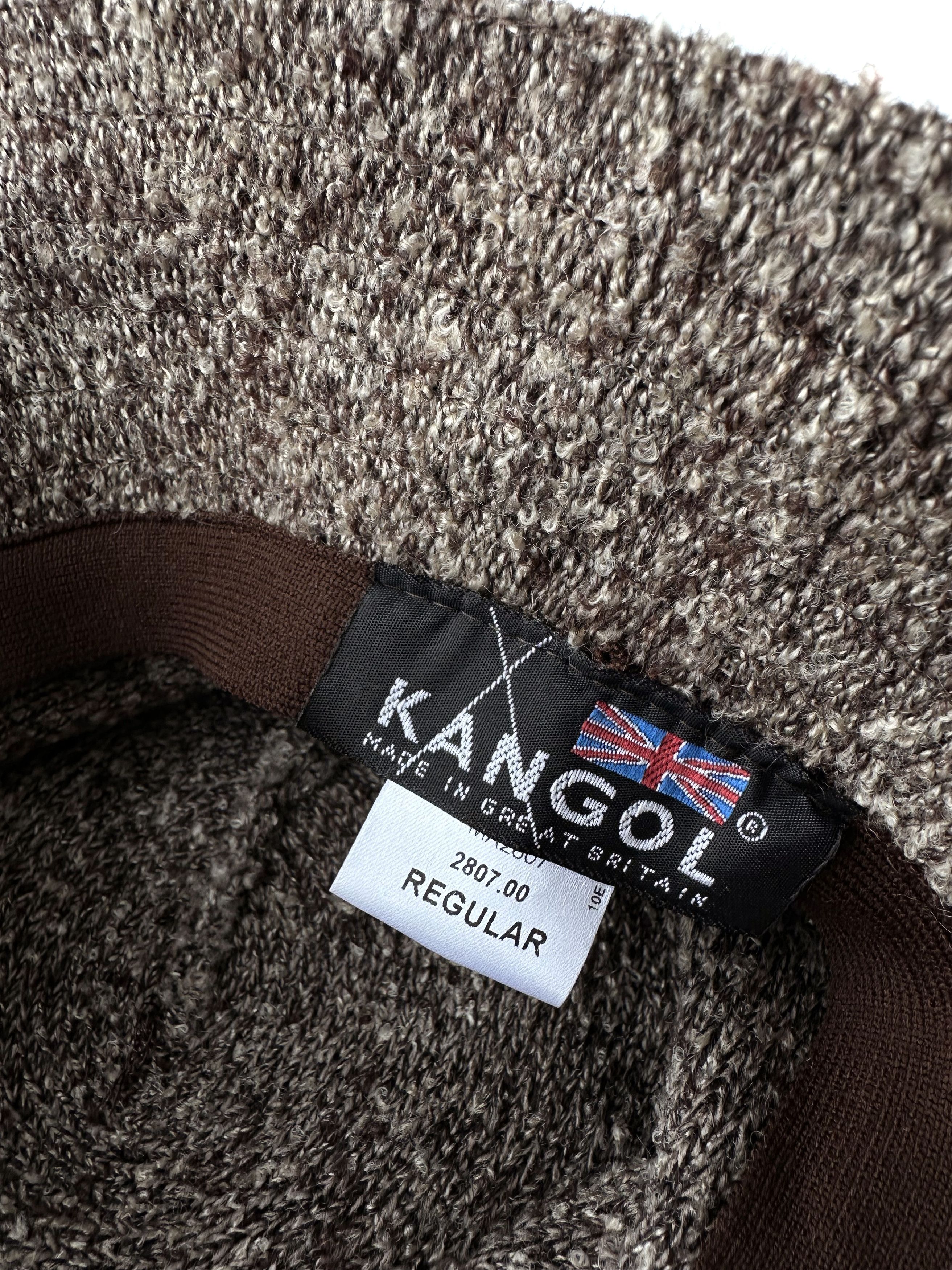 Kangol Kangol brown melange Marl mix regular bucket hat Size ONE SIZE - 2 Thumbnail