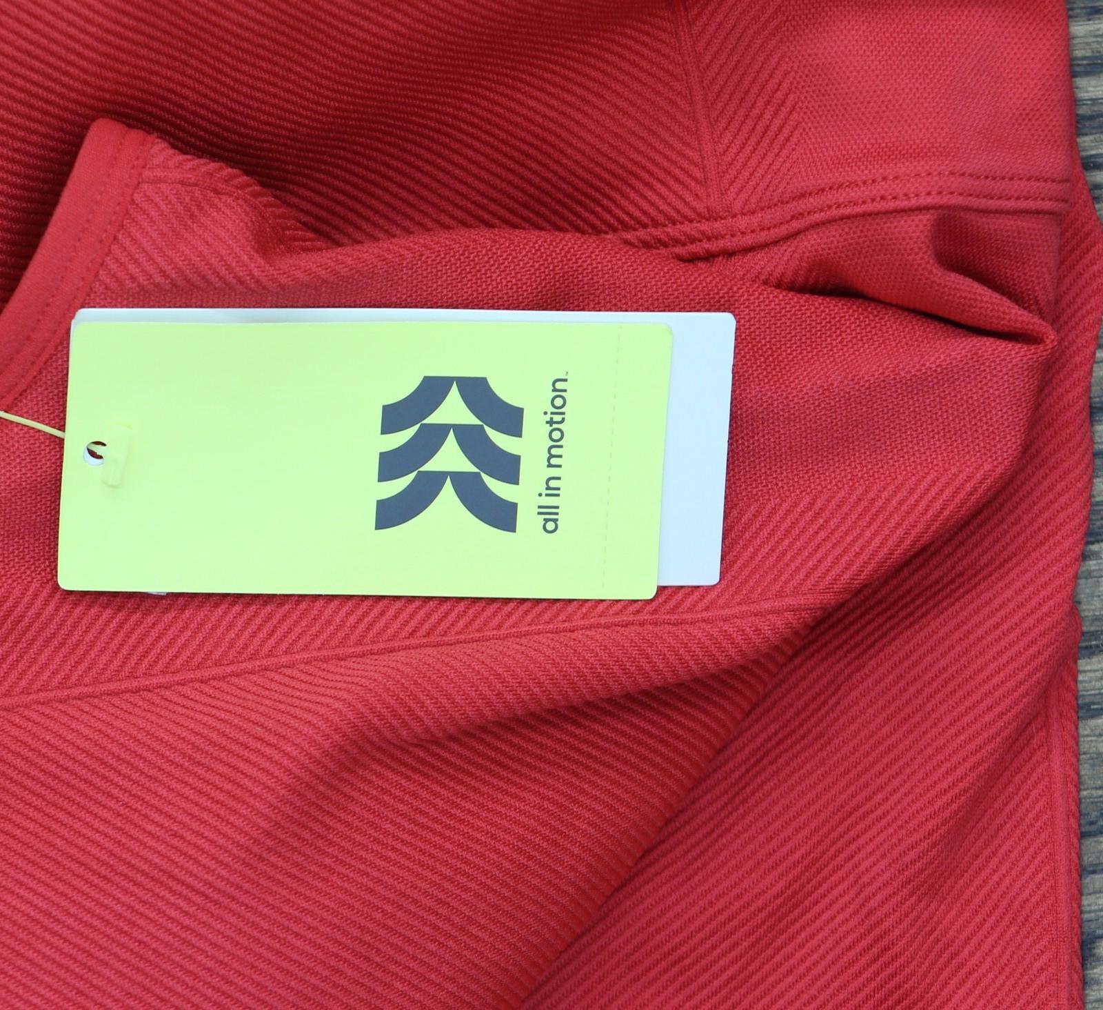Designer All In Motion Neck Seamless Active Bodysuit 90513984 Red M Size 32" / US 10 / IT 46 - 3 Thumbnail