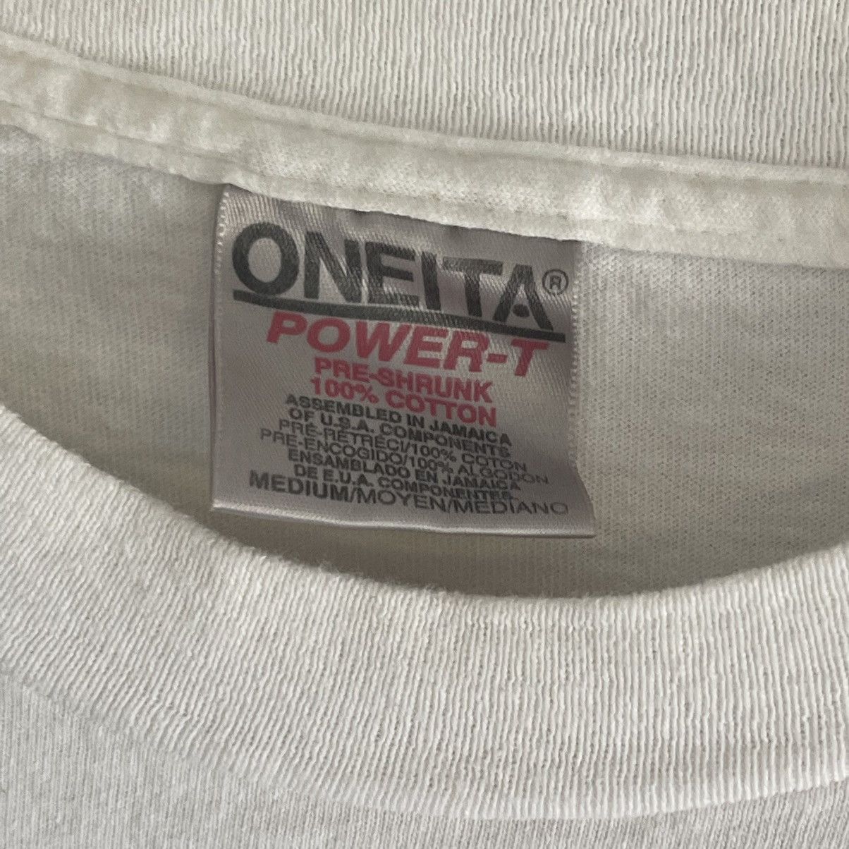 Bape × Nigo × Vintage OG Bape Oneita Tag On Her Majesty’s Ape Service Tee Size US M / EU 48-50 / 2 - 4 Thumbnail
