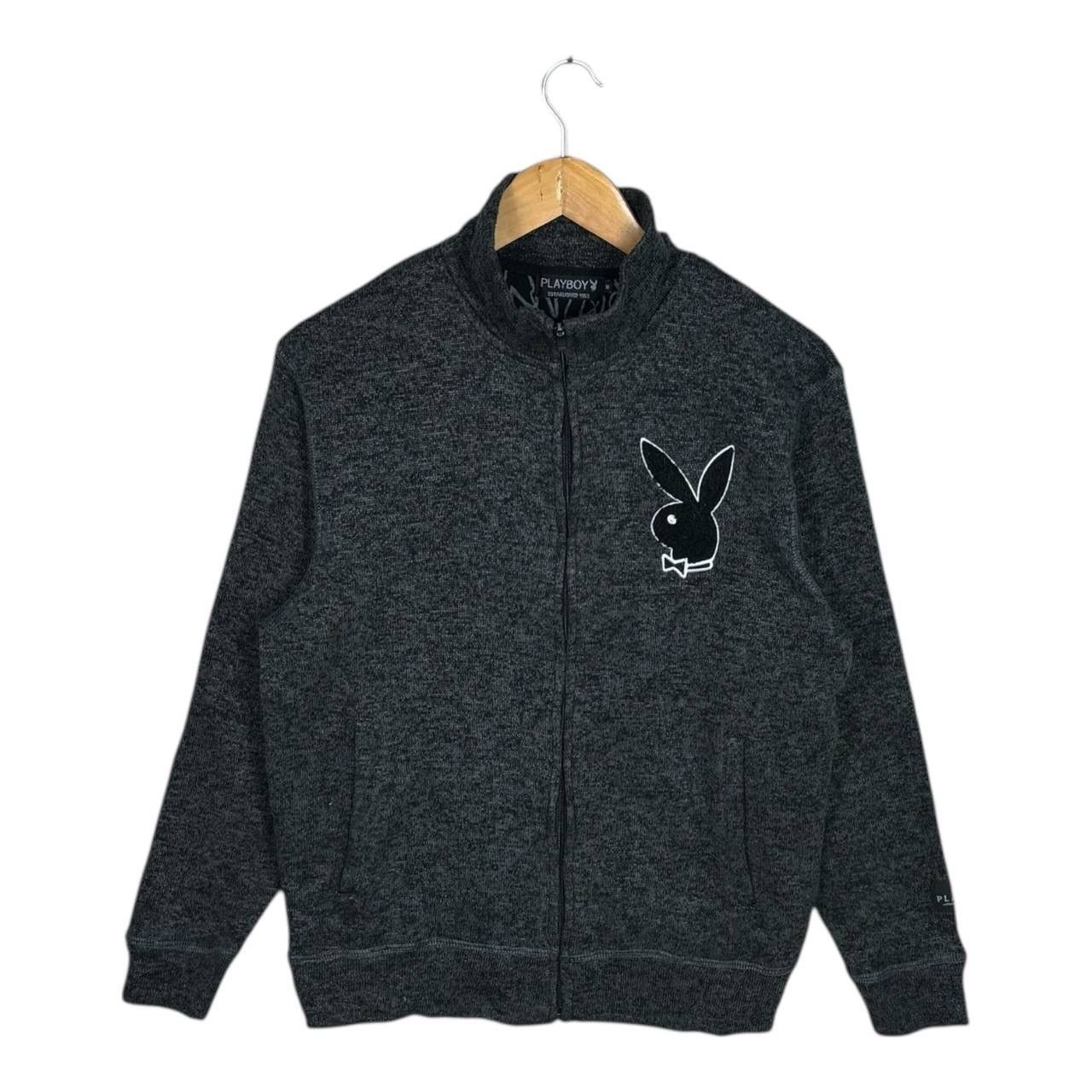 Playboy Vintage Playboy Bunny Full Zip Jacket Charcoal M Size US M / EU 48-50 / 2 - 1 Thumbnail
