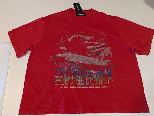 Homme + Femme La Homme Femme Spaceship Tee NWT Size US XXL / EU 58 / 5 - 1 Thumbnail