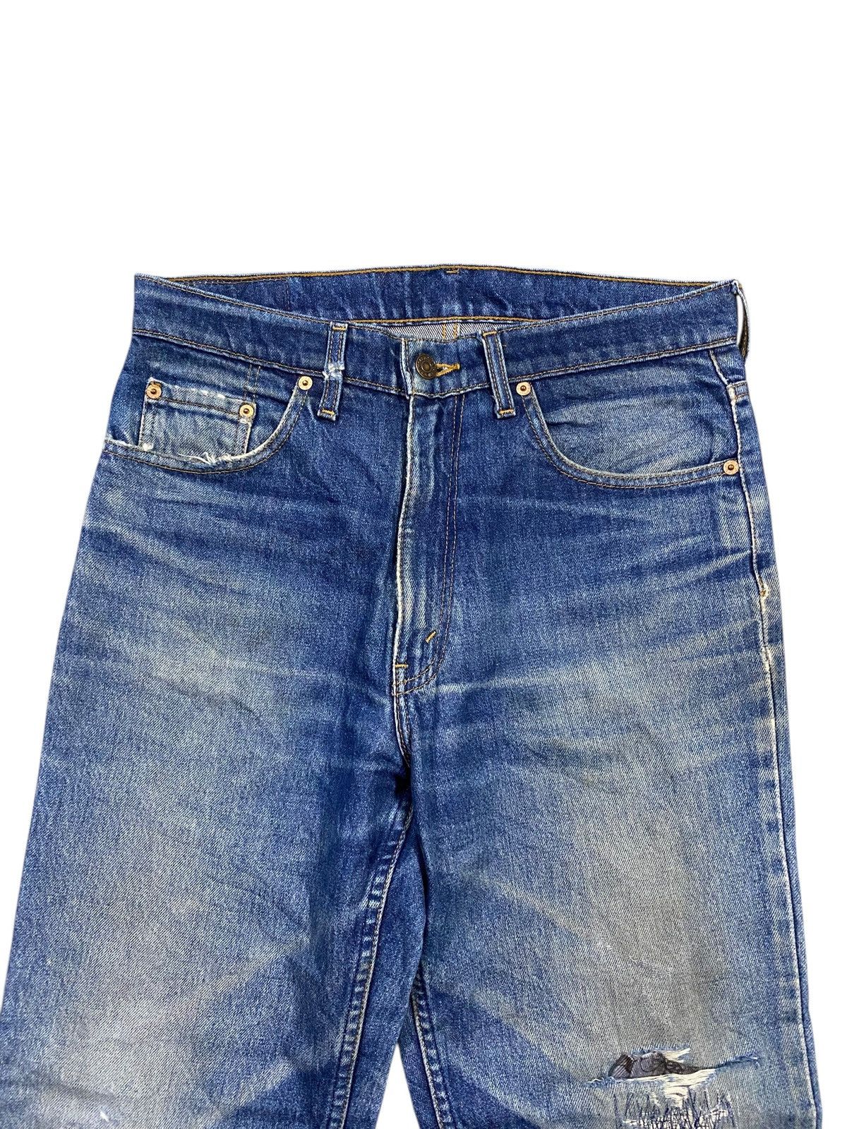 Levi's Vintage levis 515 distressed denim regular fit Size US 32 / EU 48 - 3 Thumbnail