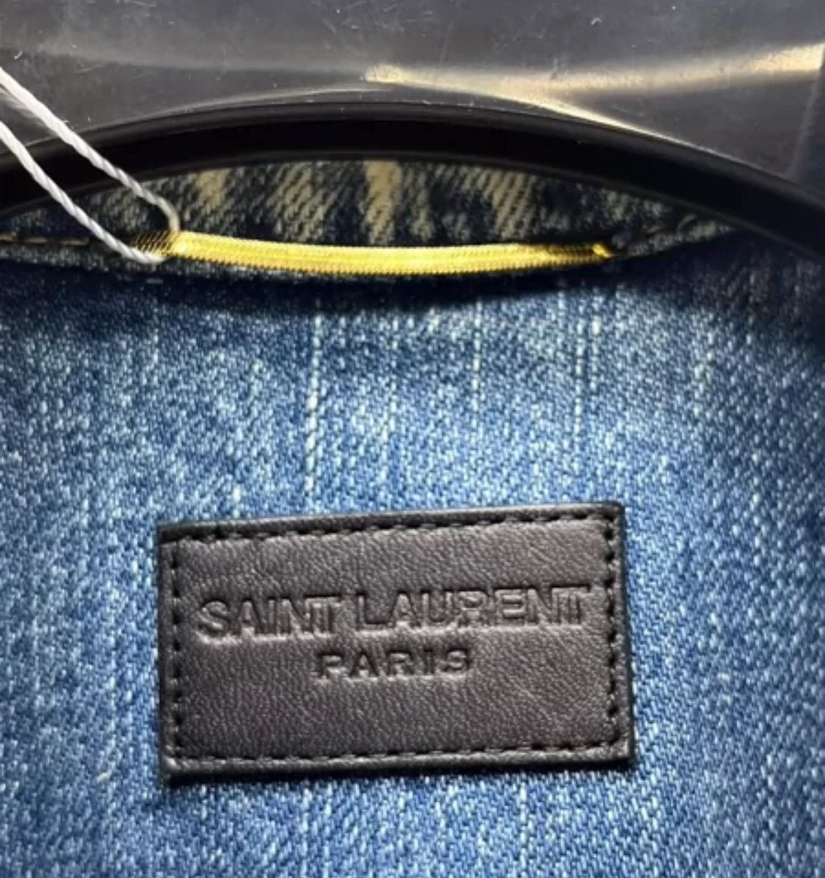 Saint Laurent Paris × Yves Saint Laurent SAINT LAURENT Anchor denim jacket 2412-Nextarrow Size US S / EU 44-46 / 1 - 5 Thumbnail
