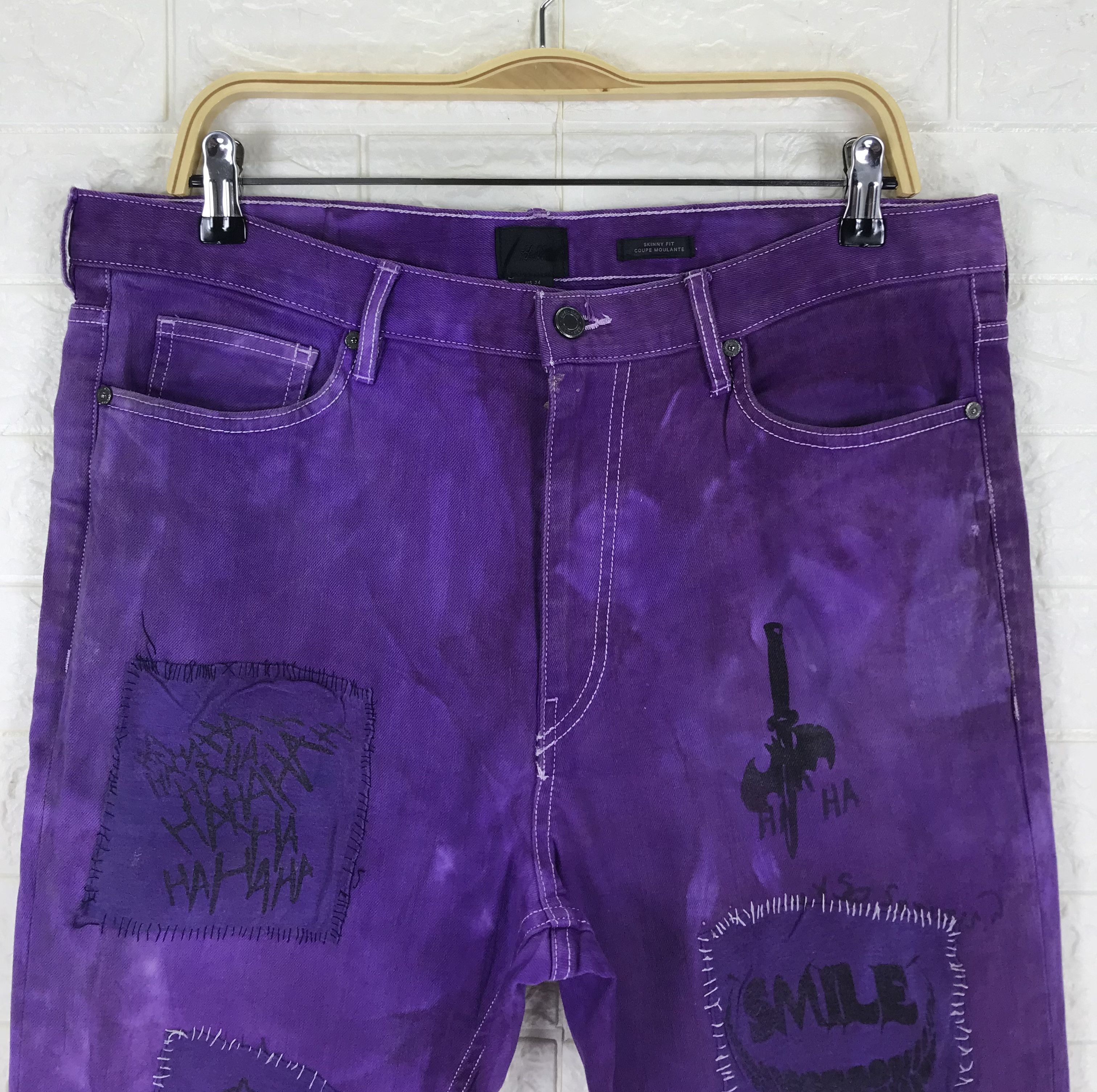 H&M H&M Custom Joker Ambivalence Jeans Size US 34 / EU 50 - 2 Thumbnail