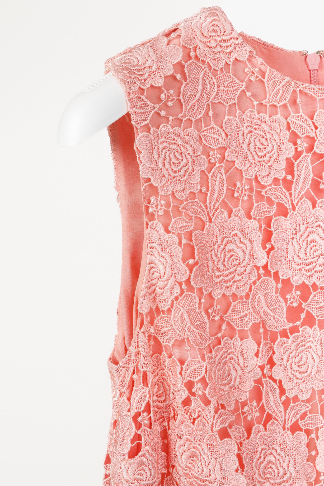 Christopher Kane Christopher Kane Resort 2013 Floral Lace Sleeveless Top Size M / US 6-8 / IT 42-44 - 5 Thumbnail