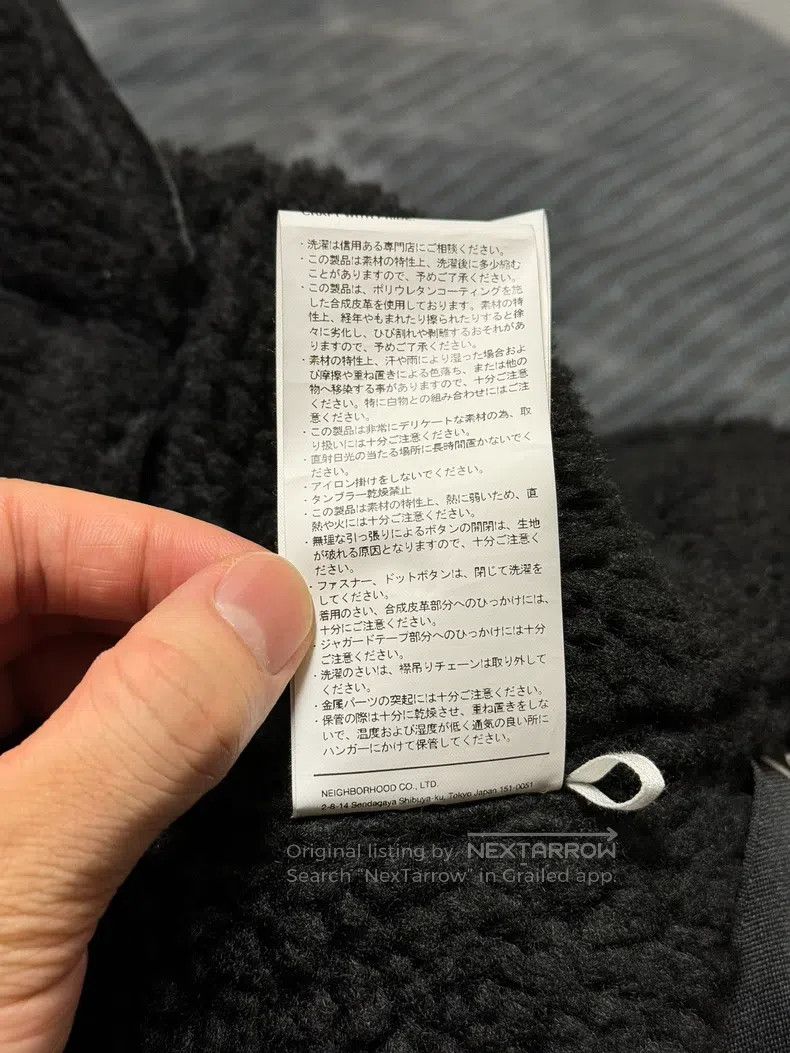 Wtaps Wtaps Fur and leather jacket Size US XL / EU 56 / 4 - 8 Thumbnail
