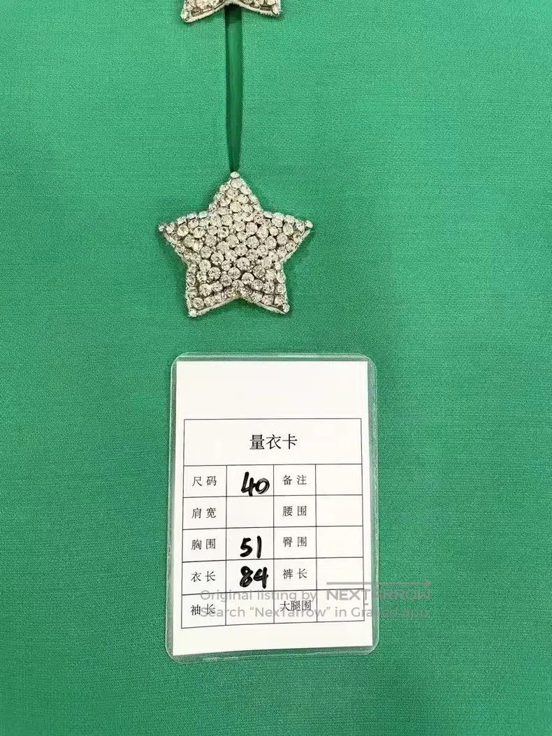 Valentino Valentino Green star diamond buckle dress Size M / US 6-8 / IT 42-44 - 7 Thumbnail