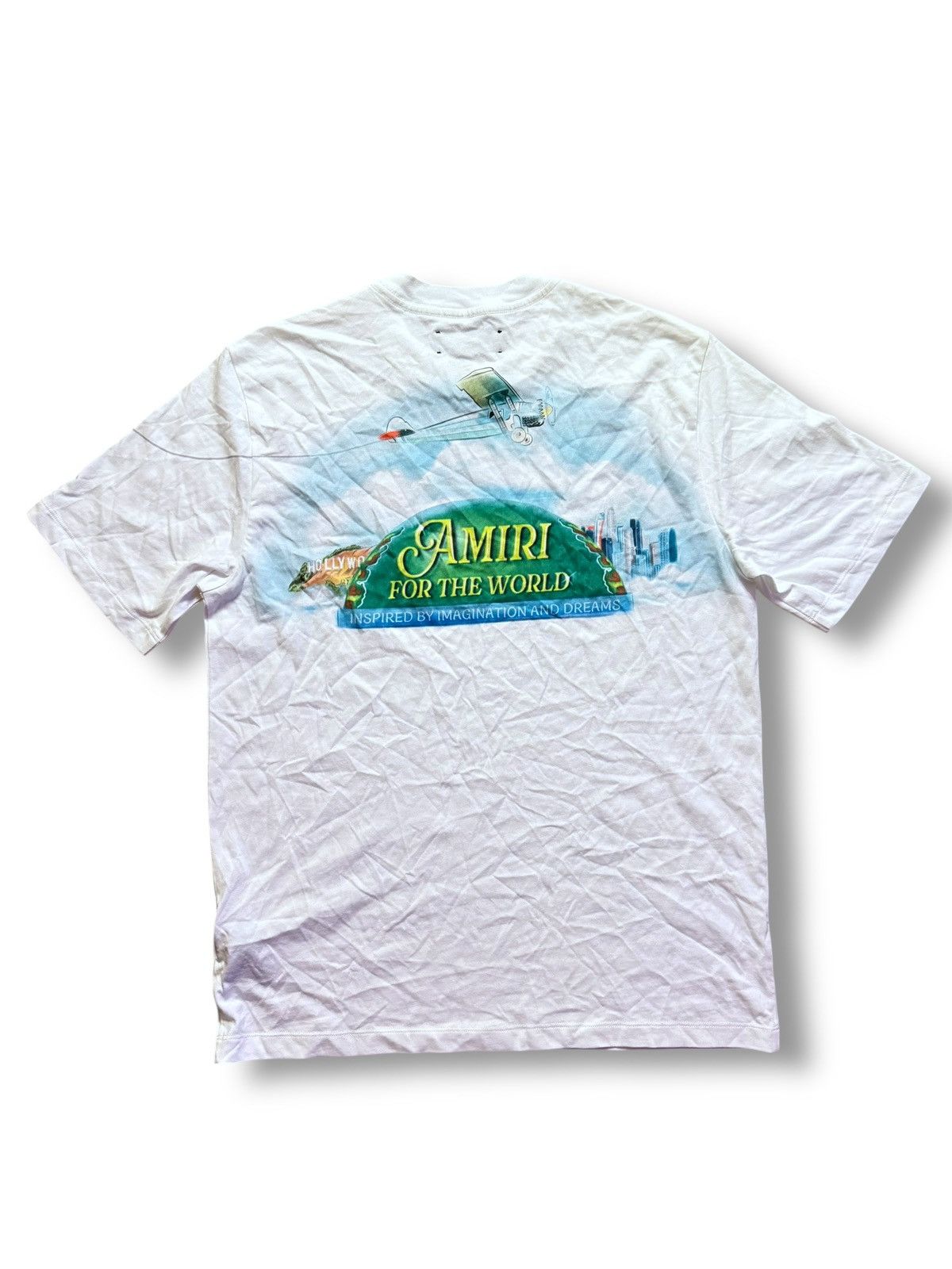 Amiri T-Shirt Amiri For the world Size US S / EU 44-46 / 1 - 2 Thumbnail