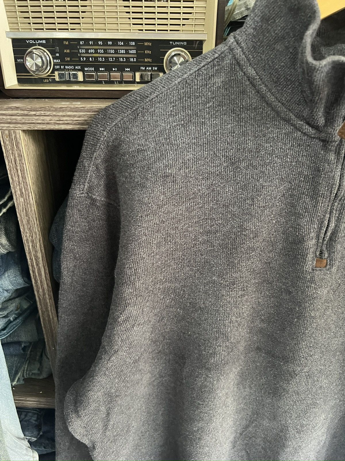 Polo Ralph Lauren 🔥Vintage Polo Ralph Lauren Half Zipper Fleece Size US L / EU 52-54 / 3 - 5 Thumbnail