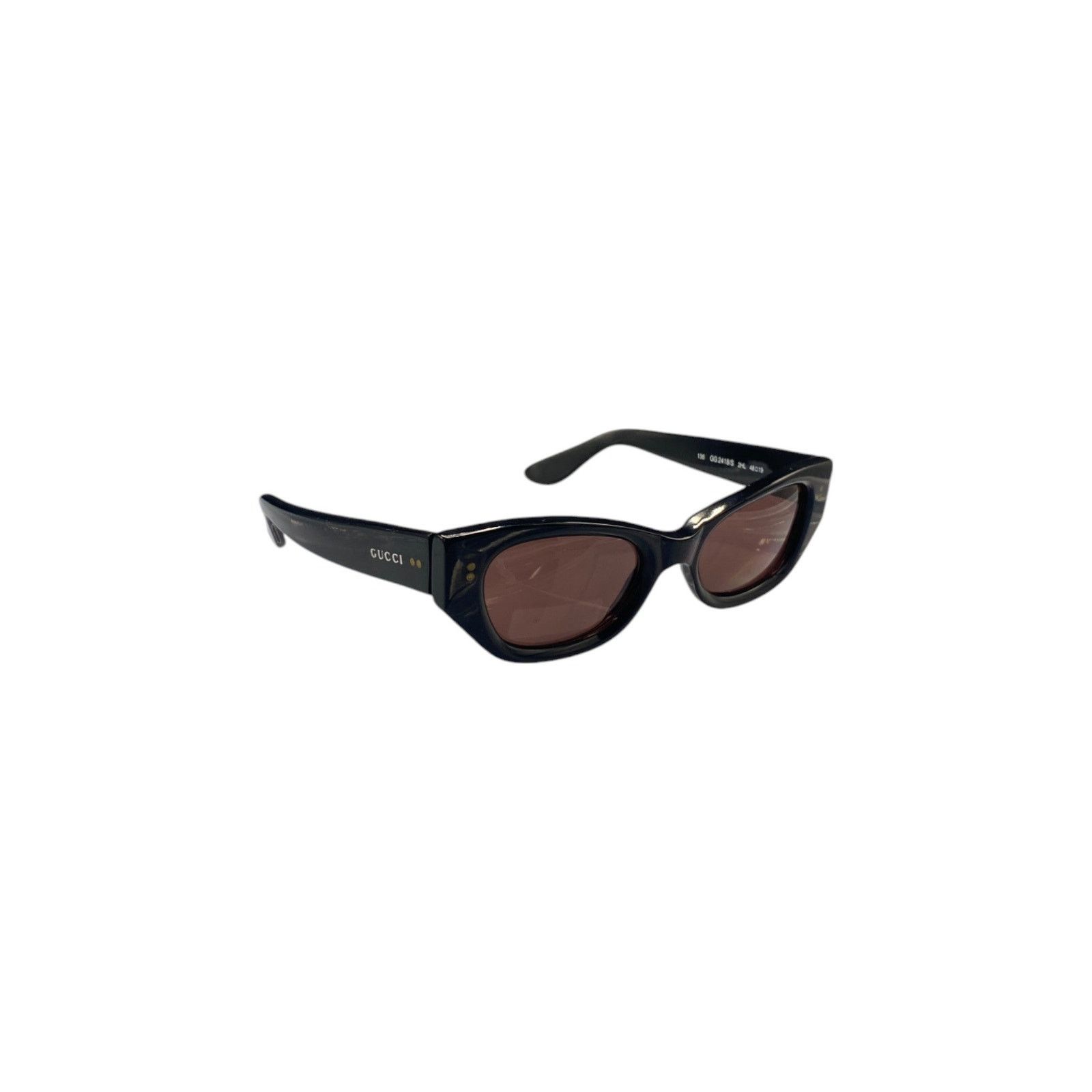 Gucci Black Cat Eye Sunglasses Size ONE SIZE - 2 Thumbnail