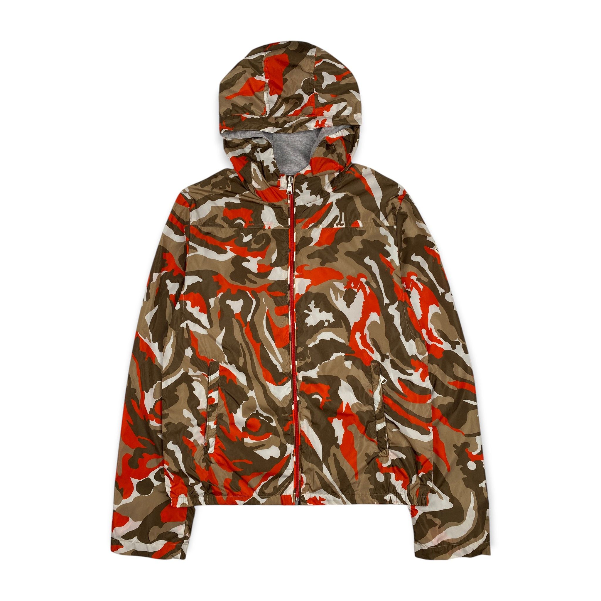 Moncler Vile Imprime Giubbotto Hooded Jacket Size M / US 6-8 / IT 42-44 - 1 Thumbnail