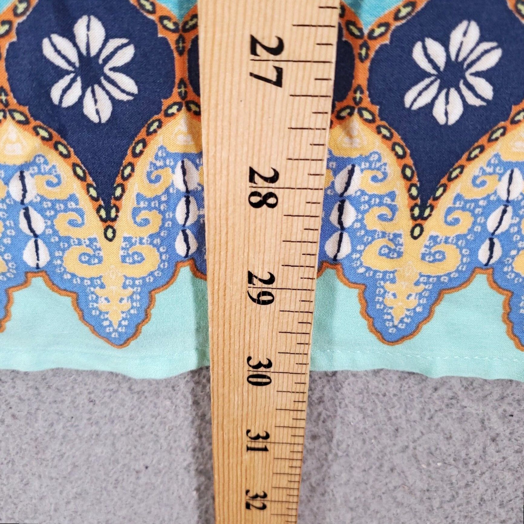 J. Jill VINTAGE J. Jill Boho Tunic Women's Large Blue Casual Top 2000s Spring Summer Fall Winter Size L / US 10 / IT 46 - 3 Thumbnail