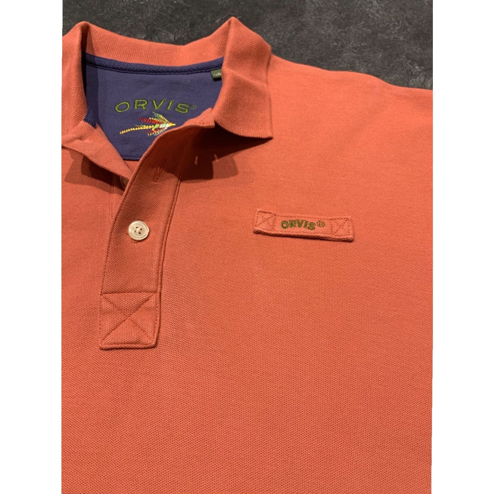 Orvis Orvis Signature Polo Shirt Red M Heavy Cotton Fishing Mens Short Sleeve Large Size US M / EU 48-50 / 2 - 3 Thumbnail