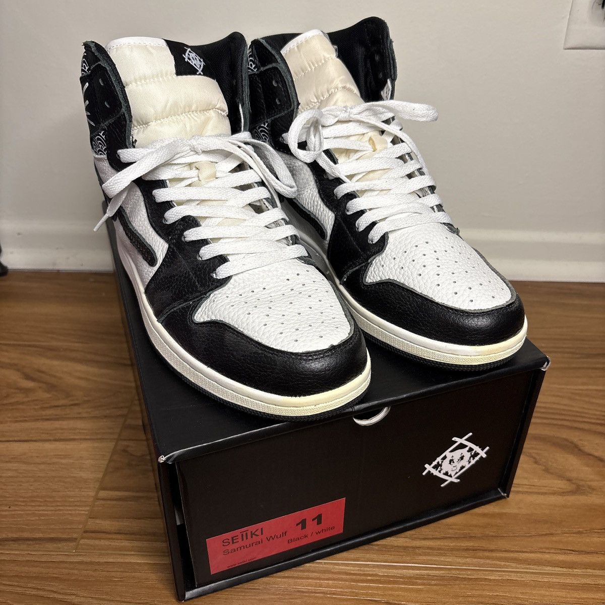 Xavier Wulf / Hollow Squad Xavier Wulf Samarai Wulf Seiiki high top shoes Size US 11 / EU 44 - 2 Thumbnail