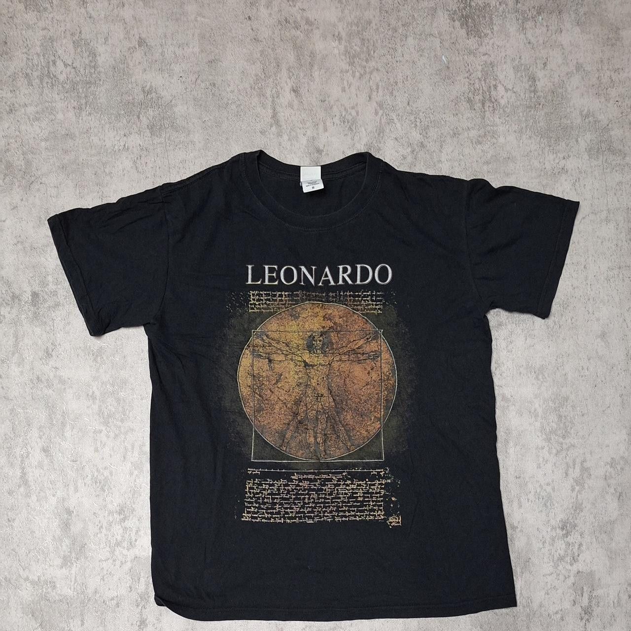 Other 2000s Leonardo Da Vinci black cotton tee Size US M / EU 48-50 / 2 - 1 Thumbnail