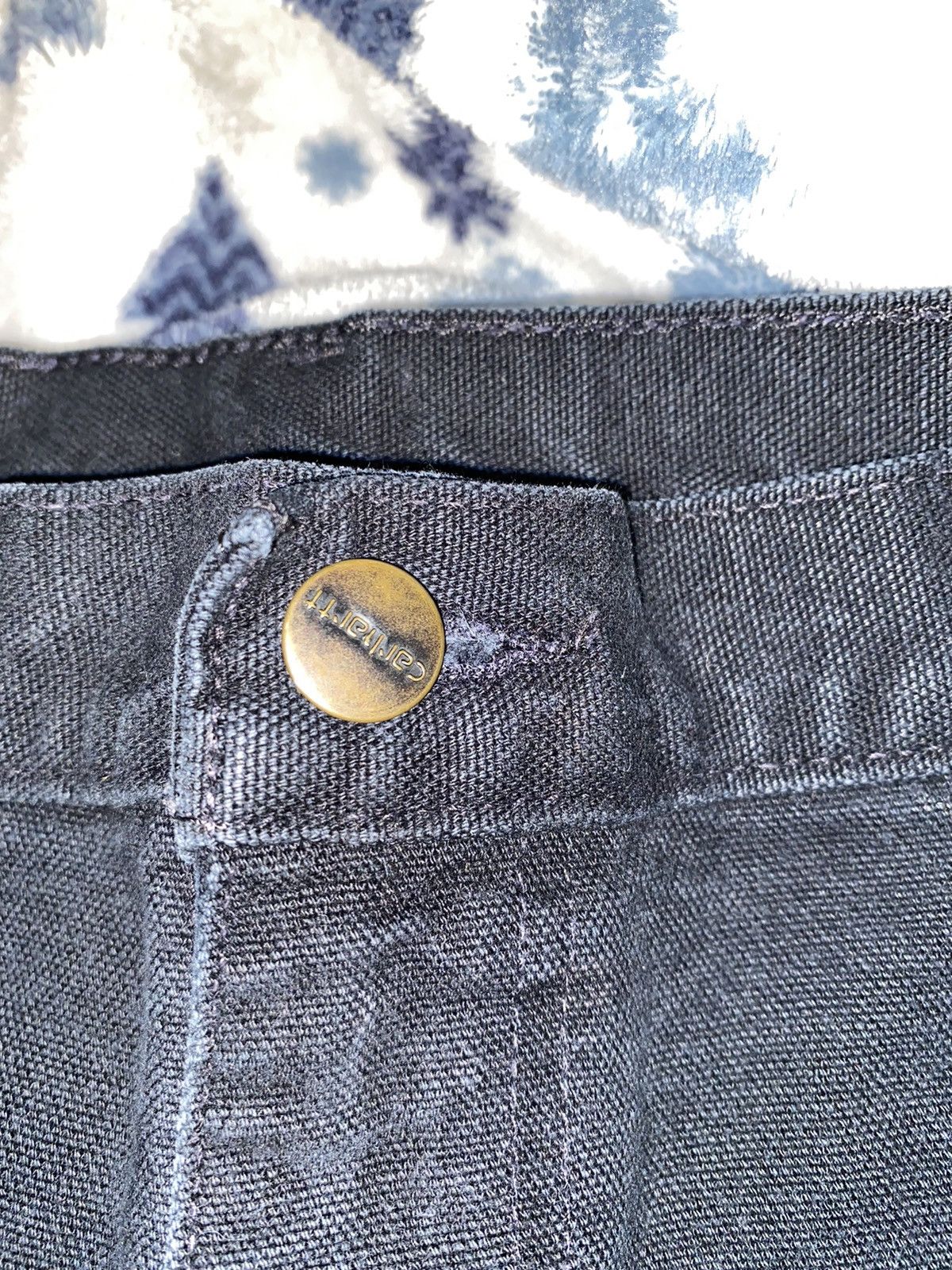 Carhartt × Nike × Vintage 40/30 Black Carhartt jeans Size US 40 / EU 56 - 3 Thumbnail