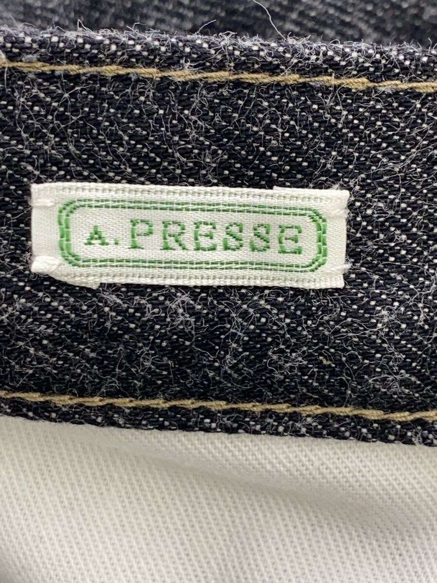 A.PRESSE Black Washed Denim Pants Size US 32 / EU 48 - 4 Thumbnail