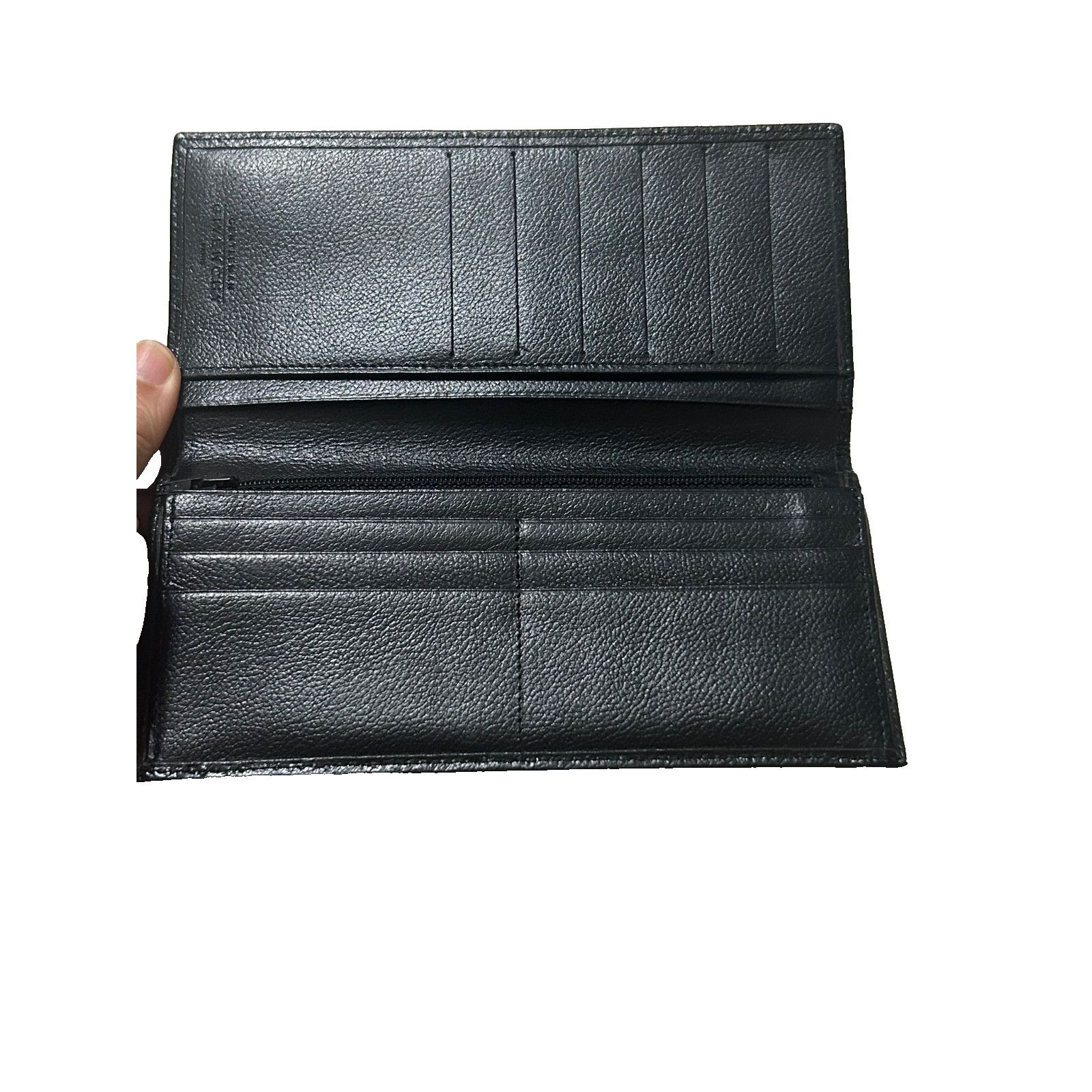 Givenchy Givenchy Gentlemen Long Wallet Black Leather Bifold Vintage Size ONE SIZE - 4 Thumbnail