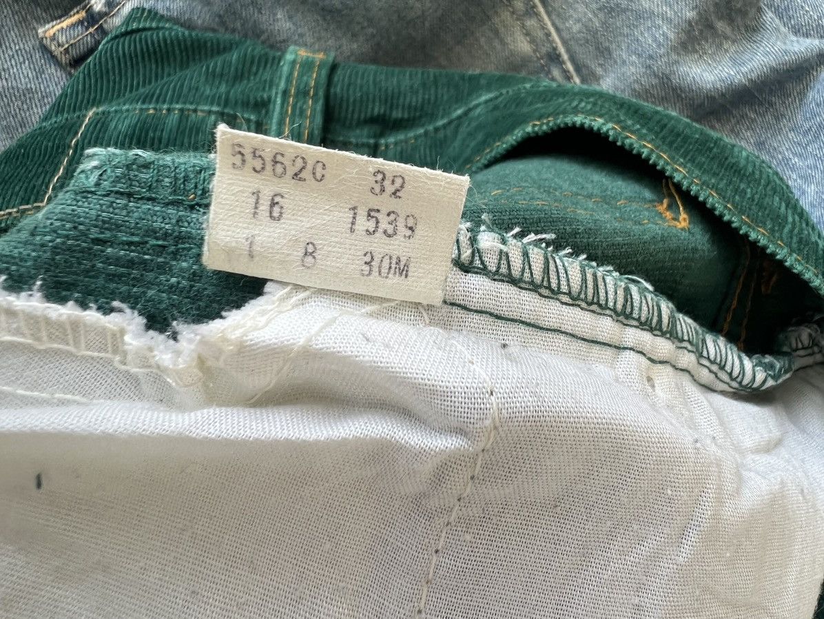 Levi's Vintage 70s Levi’s Orange Tab Faded Green Corduroy Pant Size US 29 - 24 Thumbnail