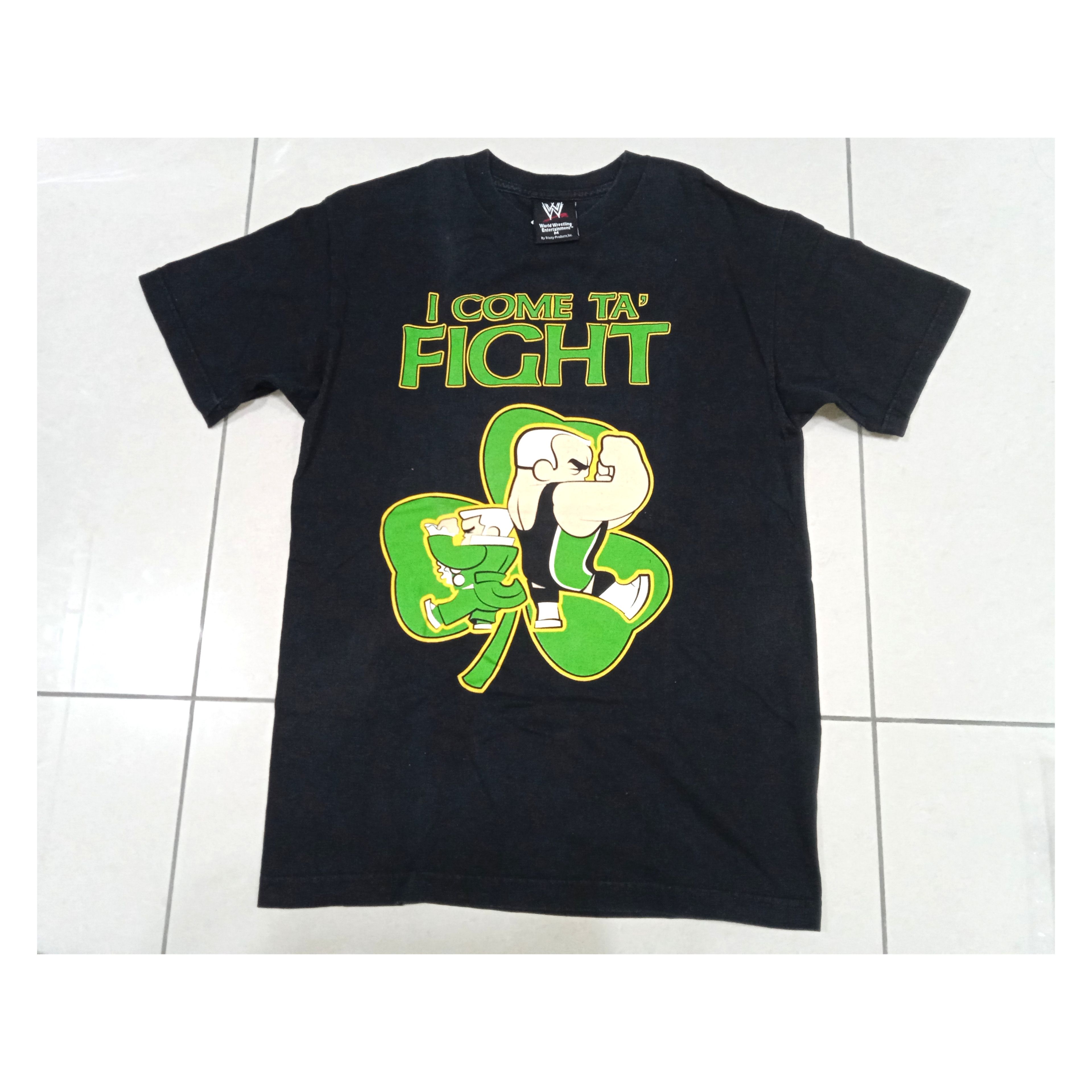 WWE Vintage 00s WWE Finlay Wrestling T-Shirt Belfast Brawler Size US M / EU 48-50 / 2 - 1 Thumbnail
