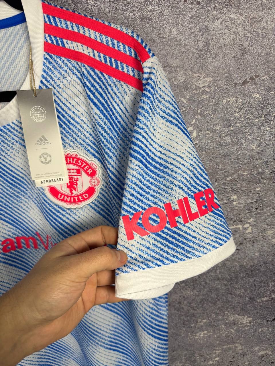 Adidas NWT CAVANI Manchester United 2020/21 Third Adidas Jersey Size US L / EU 52-54 / 3 - 7 Thumbnail