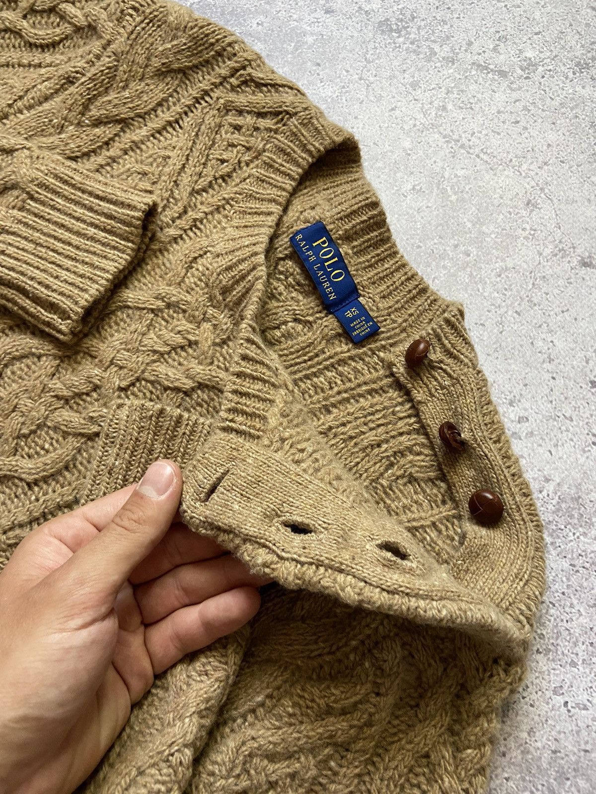 Polo Ralph Lauren Polo Ralph Lauren Knitted 100% Merino Wool Sweater Size US XS / EU 42 / 0 - 4 Thumbnail
