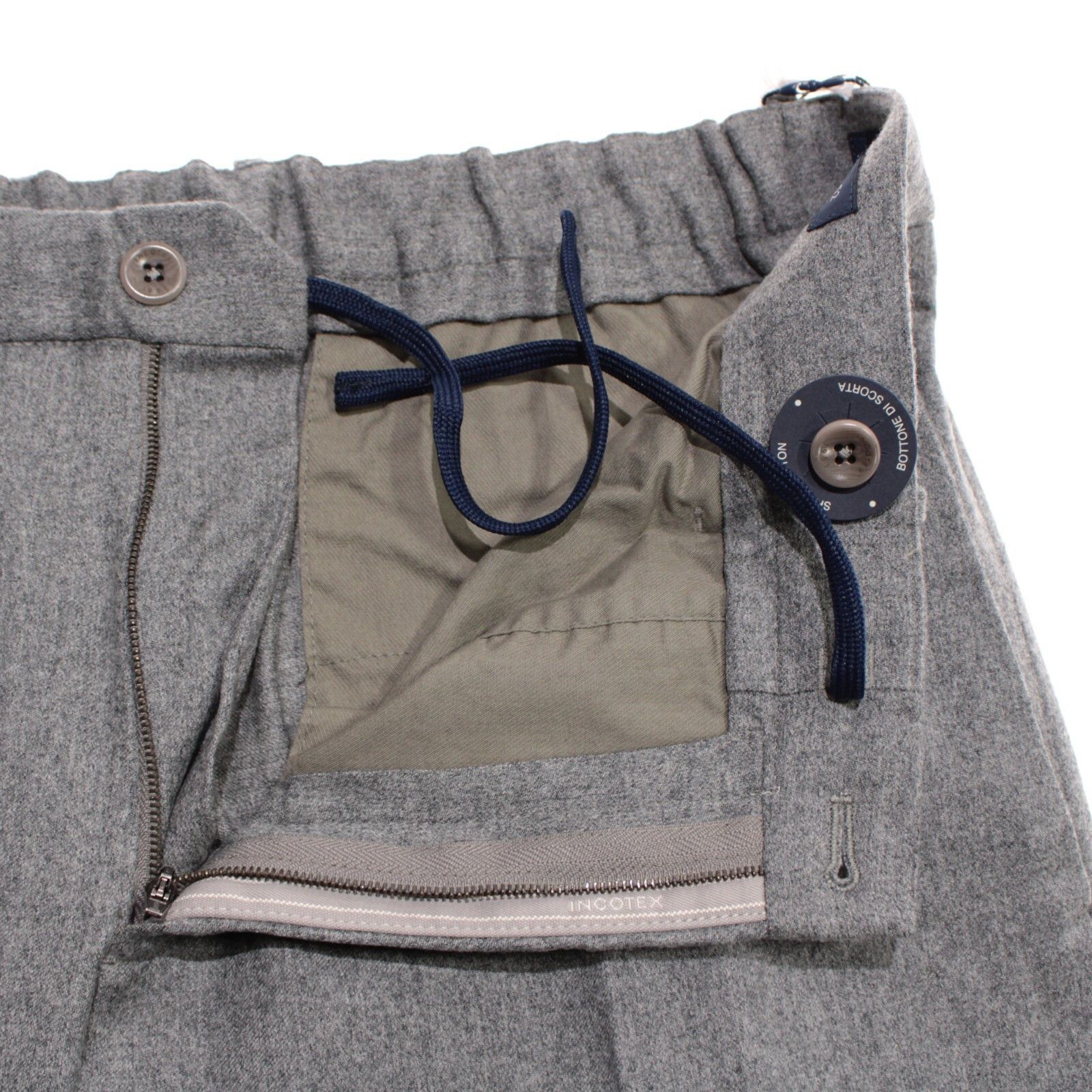 Incotex INCOTEX New with tags Dress Pants Size 36 US In Gray Size US 36 / EU 52 - 3 Thumbnail